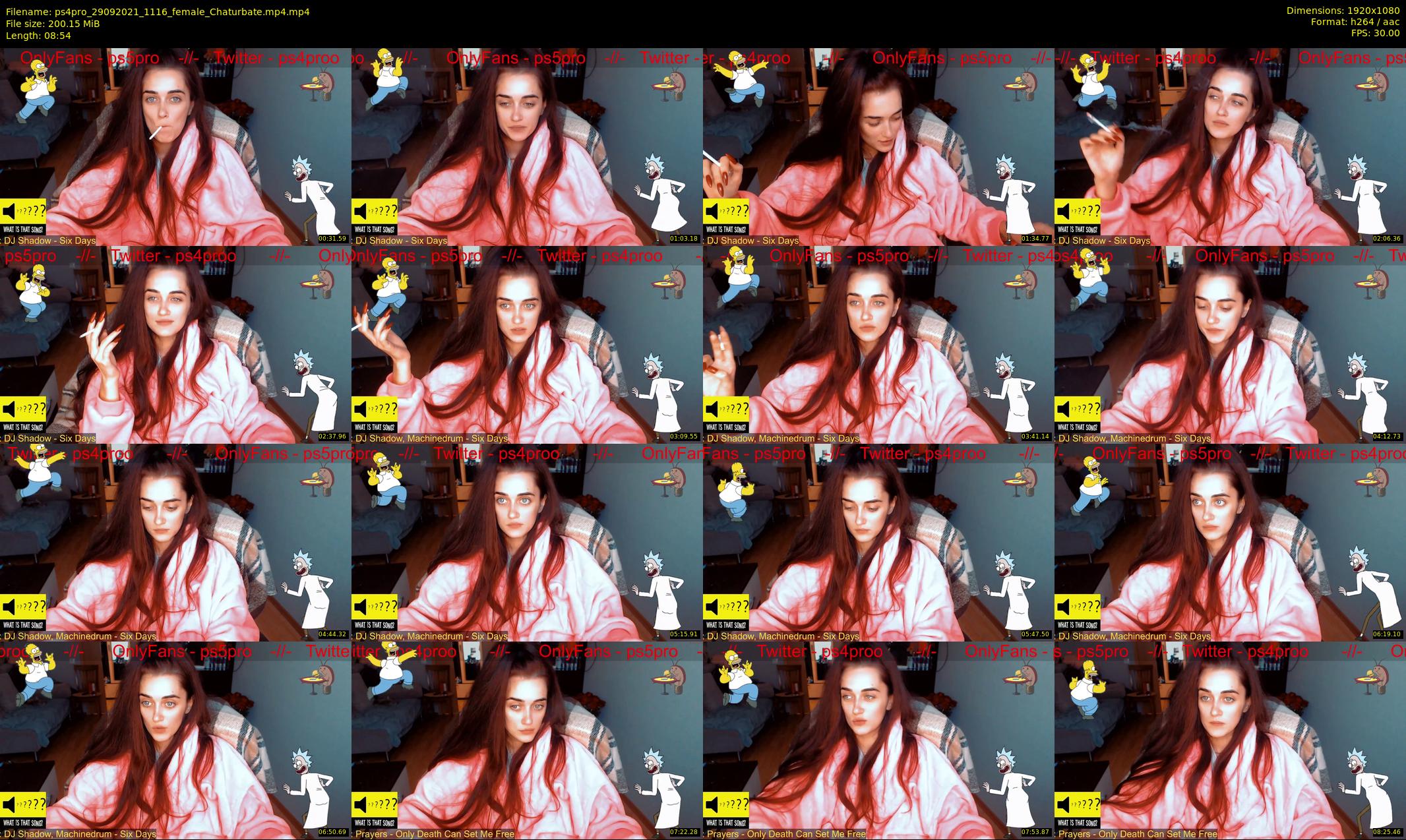 ps4pro — 9 minute Chaturbate female cam show recording, 1080p, Sep 29, 2021