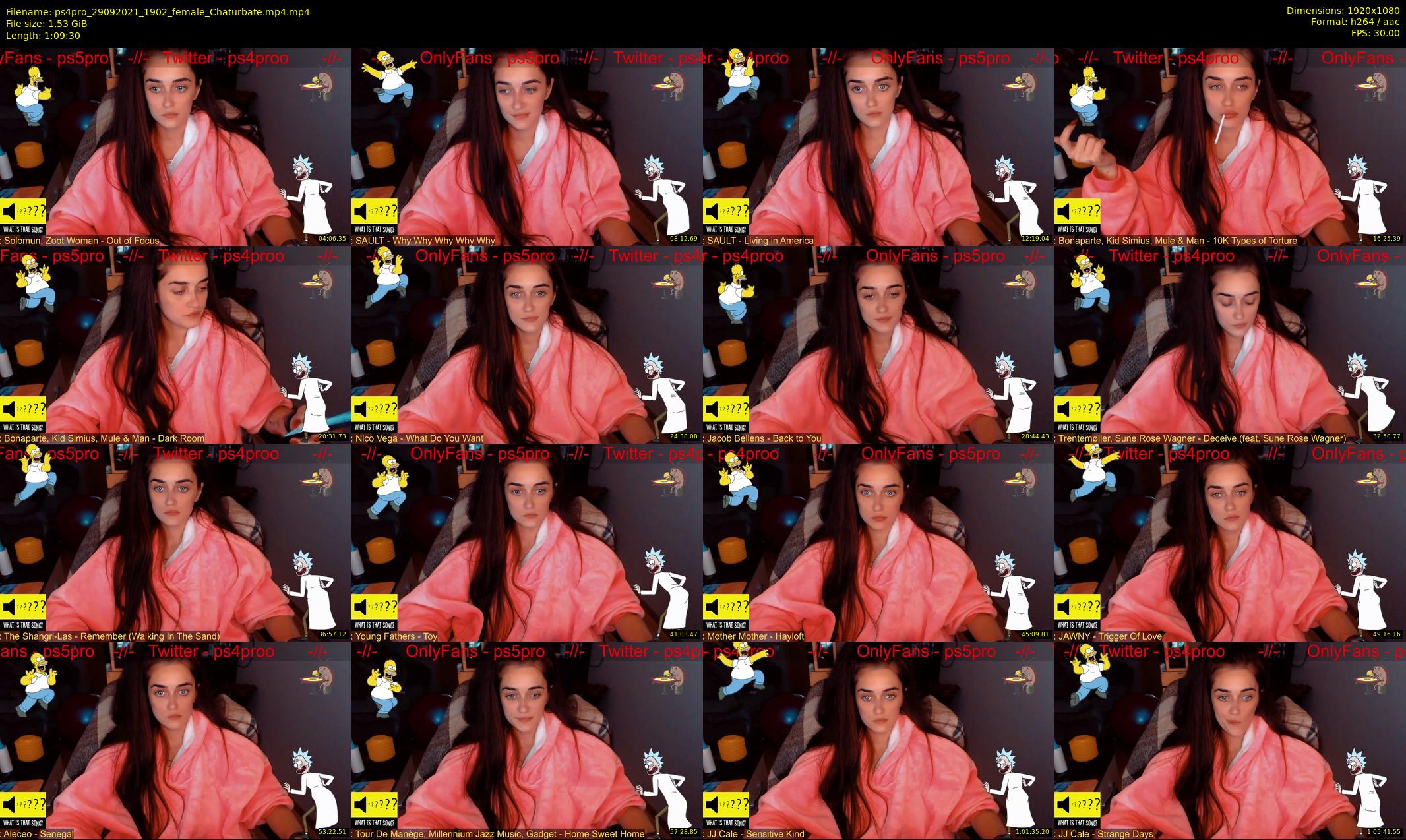 ps4pro — 70 minute Chaturbate female cam show recording, 1080p, Sep 29, 2021