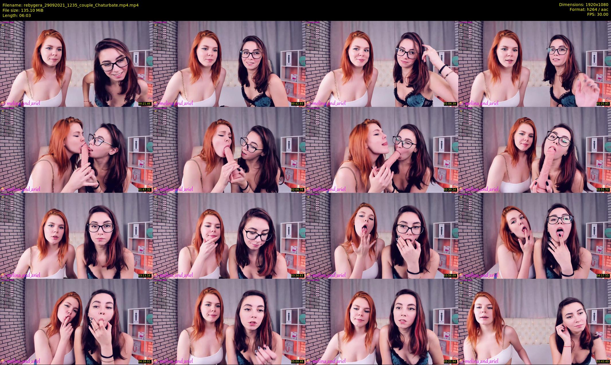rebygera — 7 minute Chaturbate couple cam show recording, 1080p, Sep 29, 2021