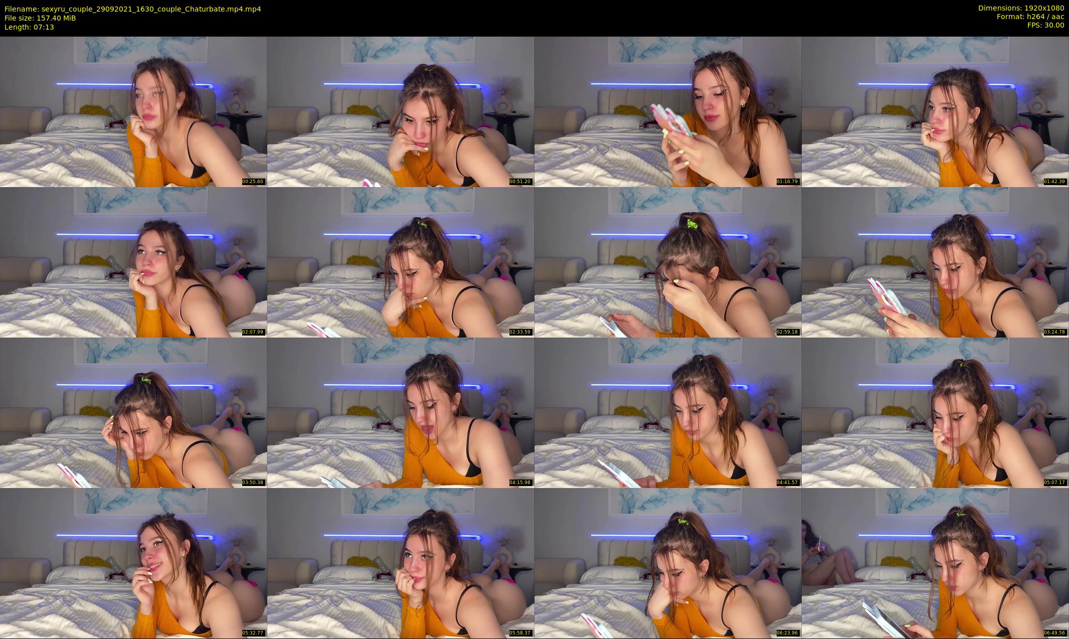 sexyru_couple — 8 minute Chaturbate couple cam show recording, 1080p, Sep 29, 2021
