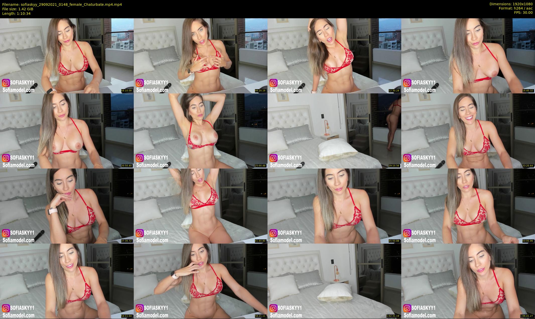 sofiaskyy — 71 minute Chaturbate female cam show recording, 1080p, Sep 29, 2021