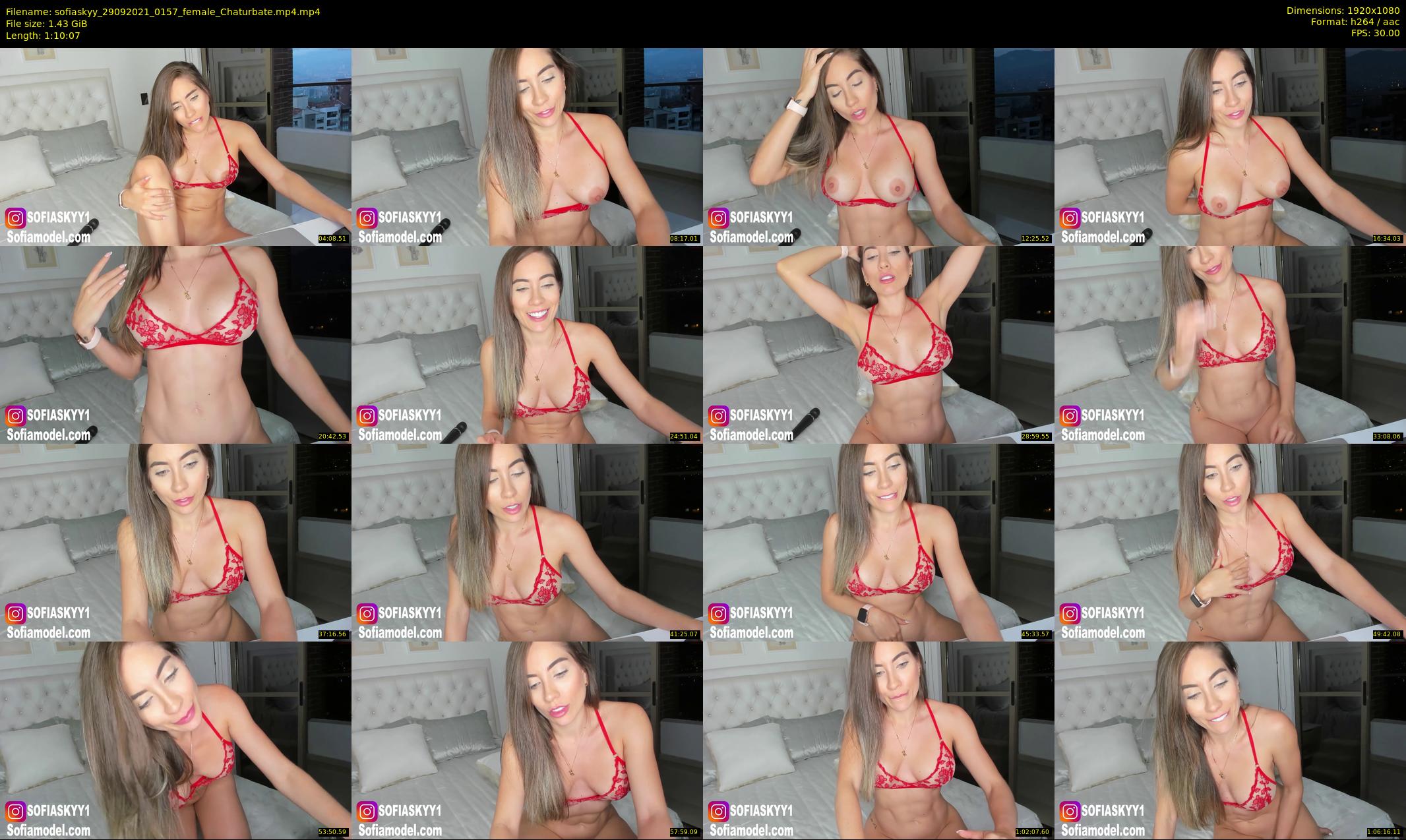 sofiaskyy — 71 minute Chaturbate female cam show recording, 1080p, Sep 29, 2021