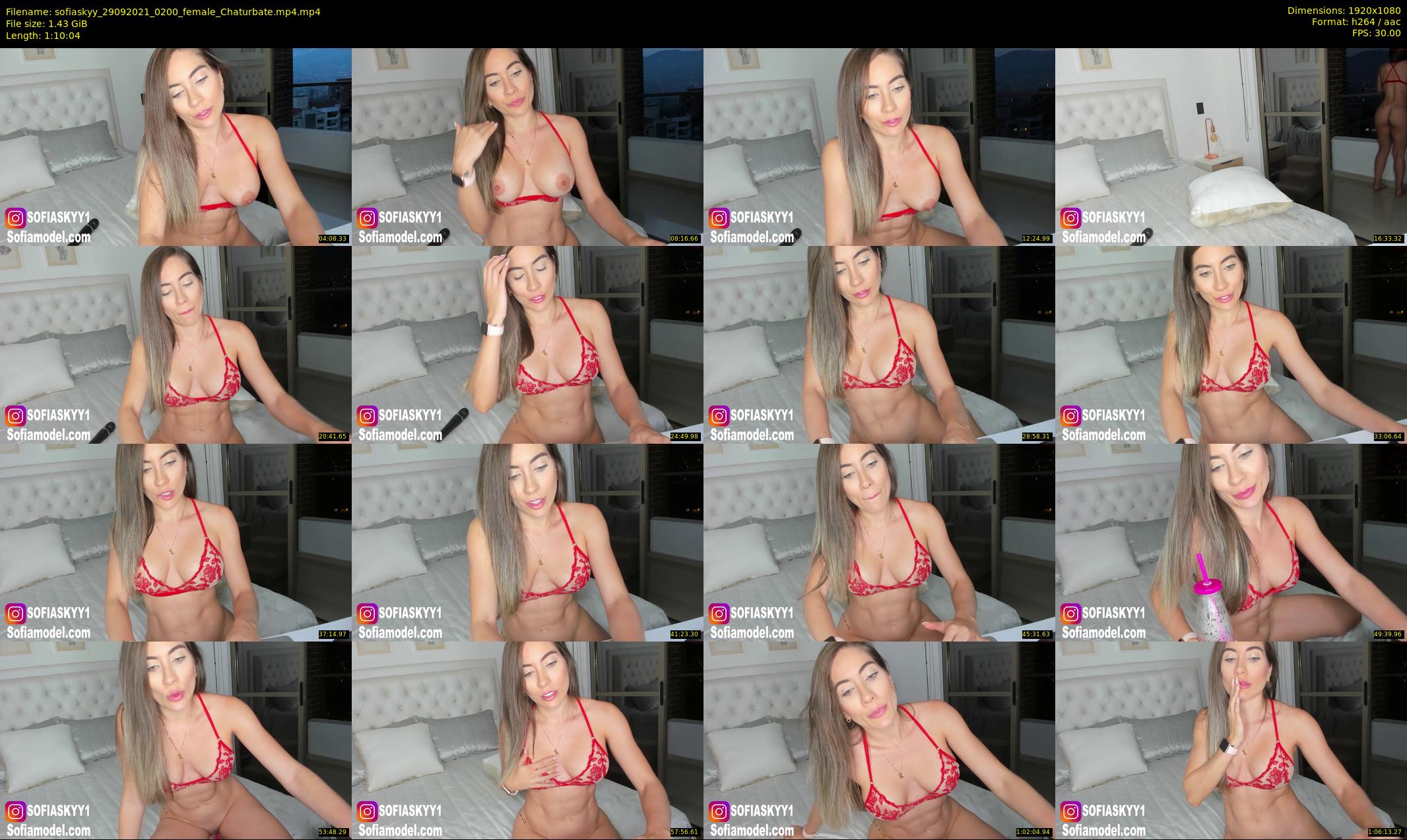 sofiaskyy — 71 minute Chaturbate female cam show recording, 1080p, Sep 29, 2021