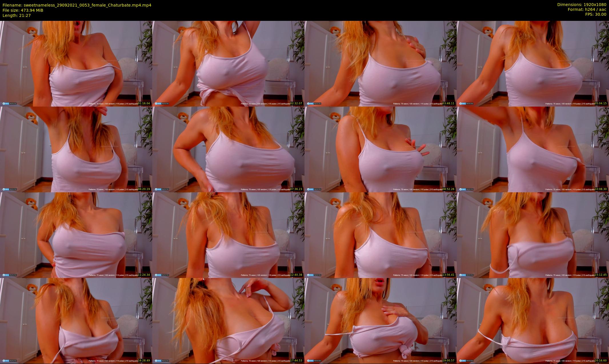 sweetnameless — 22 minute Chaturbate couple cam show recording, 1080p, Sep 29, 2021