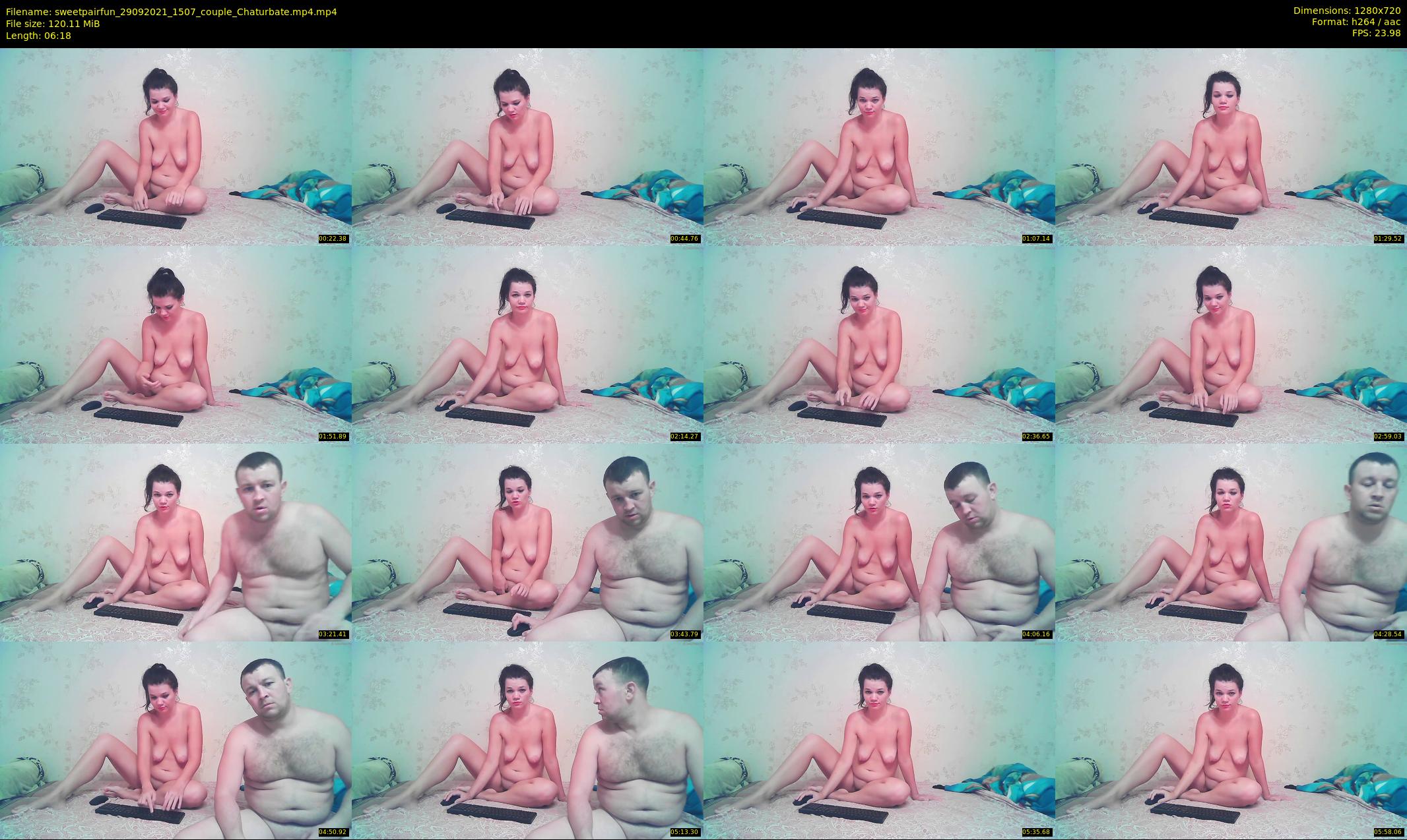 sweetpairfun — 7 minute Chaturbate couple cam show recording, 720p, Sep 29, 2021
