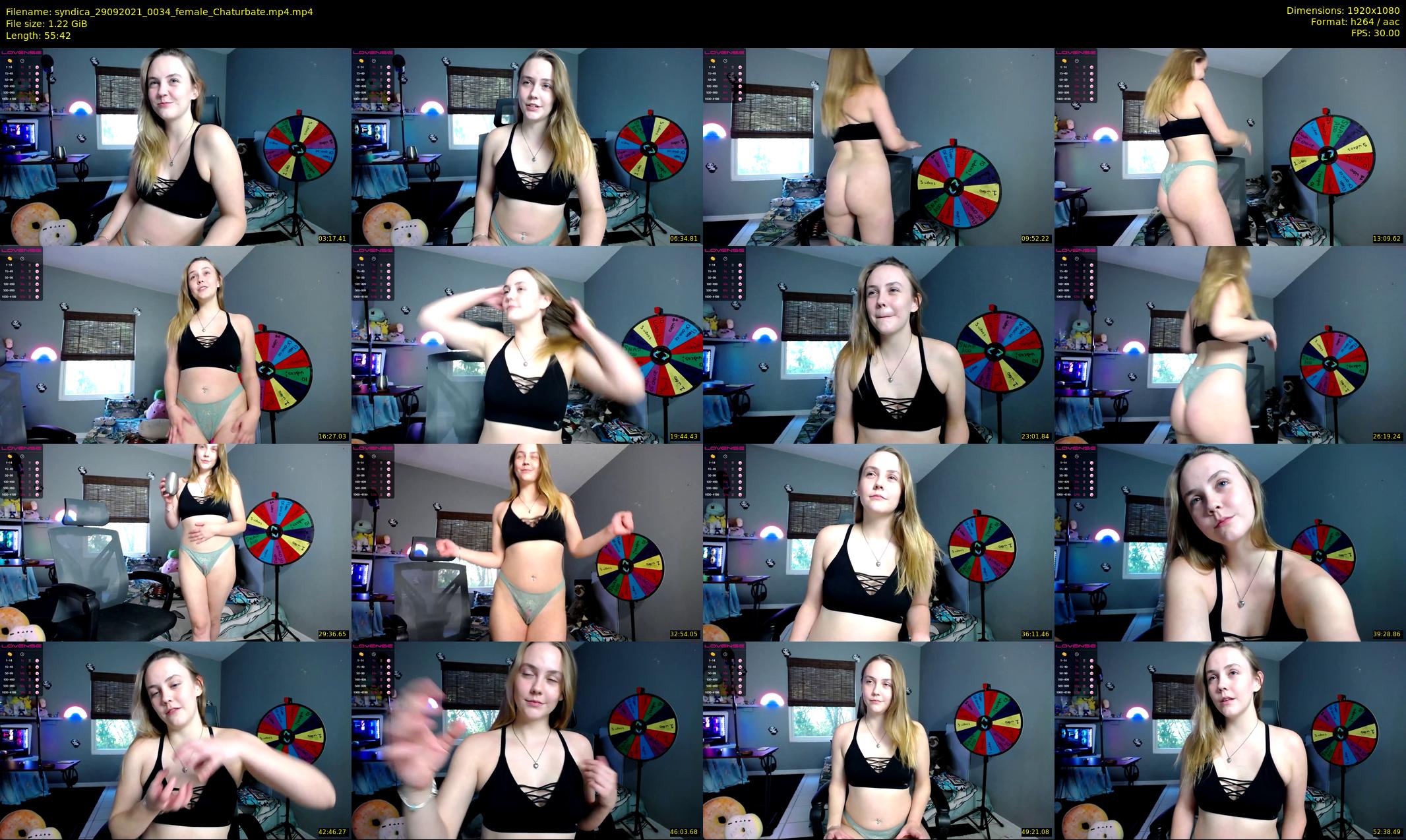 syndica — 56 minute Chaturbate female cam show recording, 1080p, Sep 29, 2021