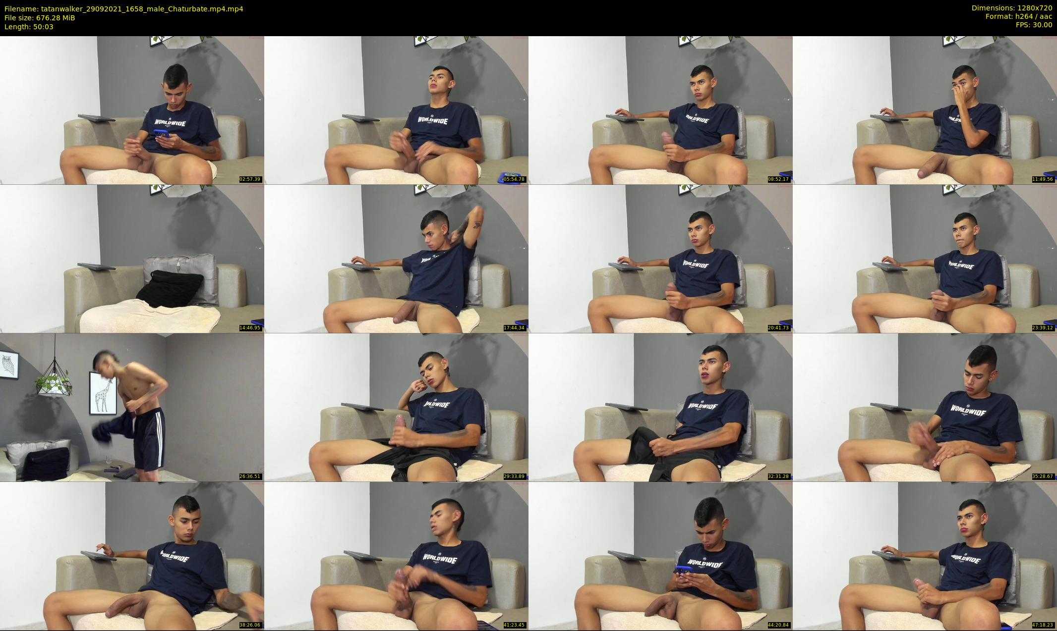 tatanwalker — 51 minute Chaturbate male cam show recording, 720p, Sep 29, 2021