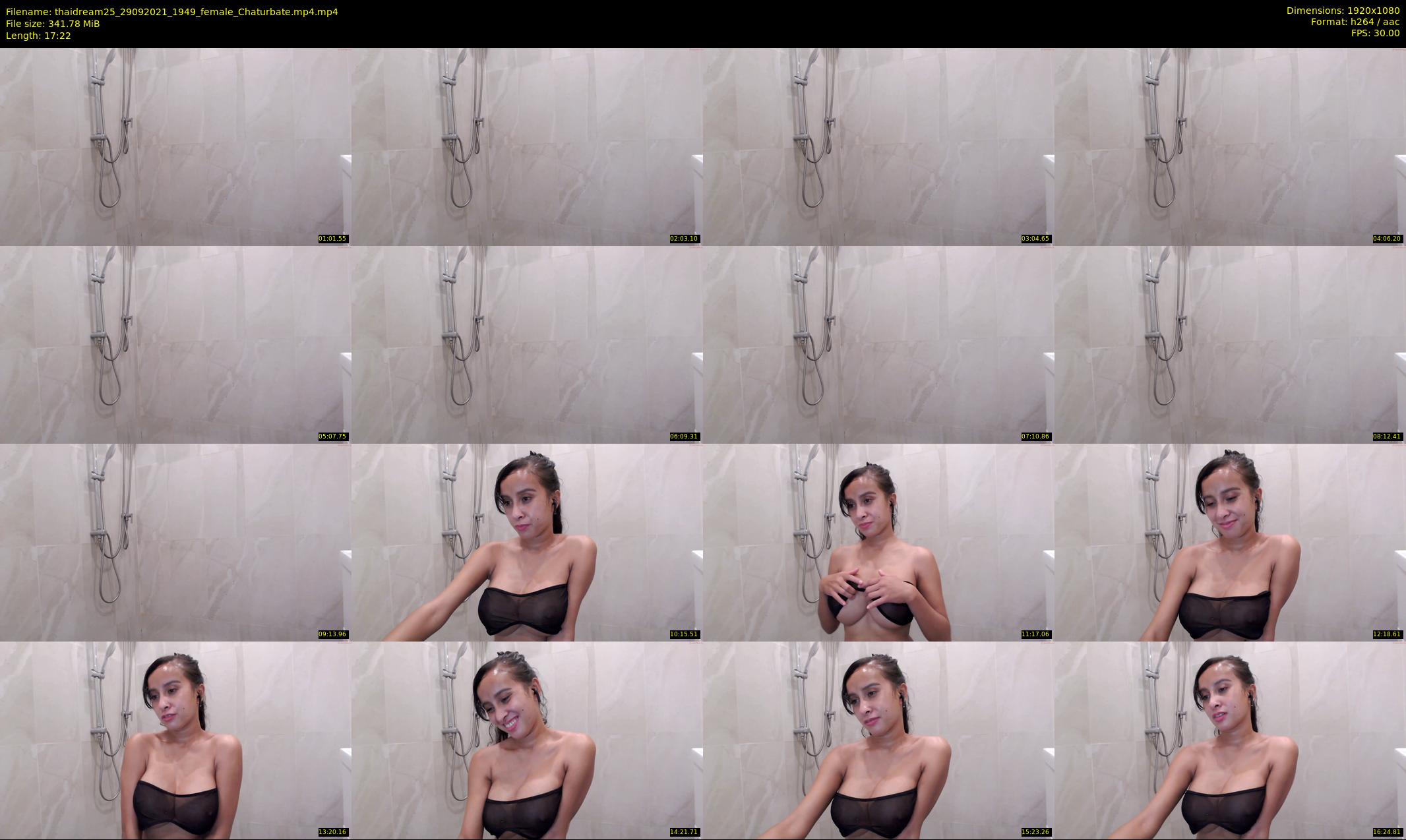 thaidream25 — 18 minute Chaturbate female cam show recording, 1080p, Sep 29, 2021