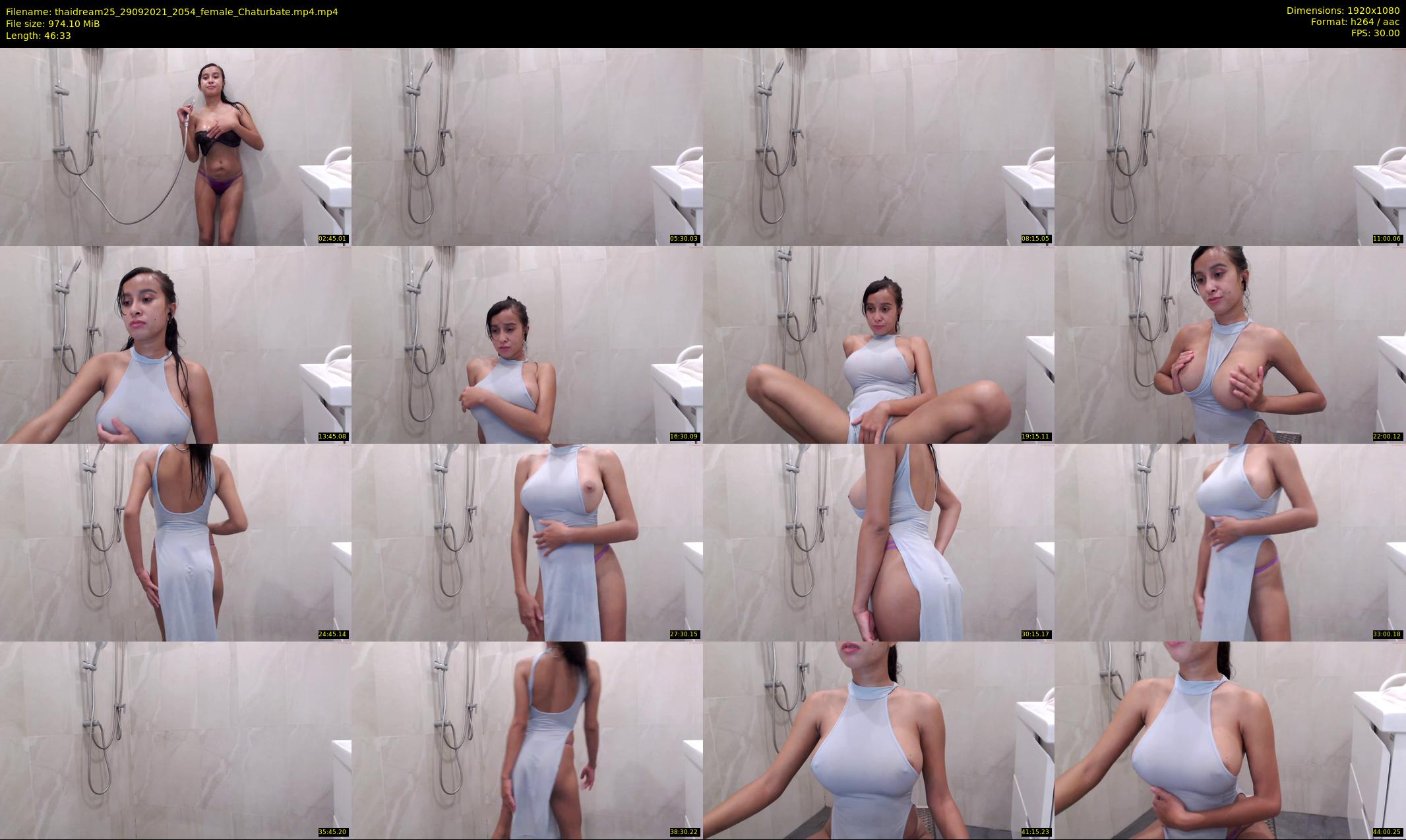thaidream25 — 47 minute Chaturbate female cam show recording, 1080p, Sep 29, 2021
