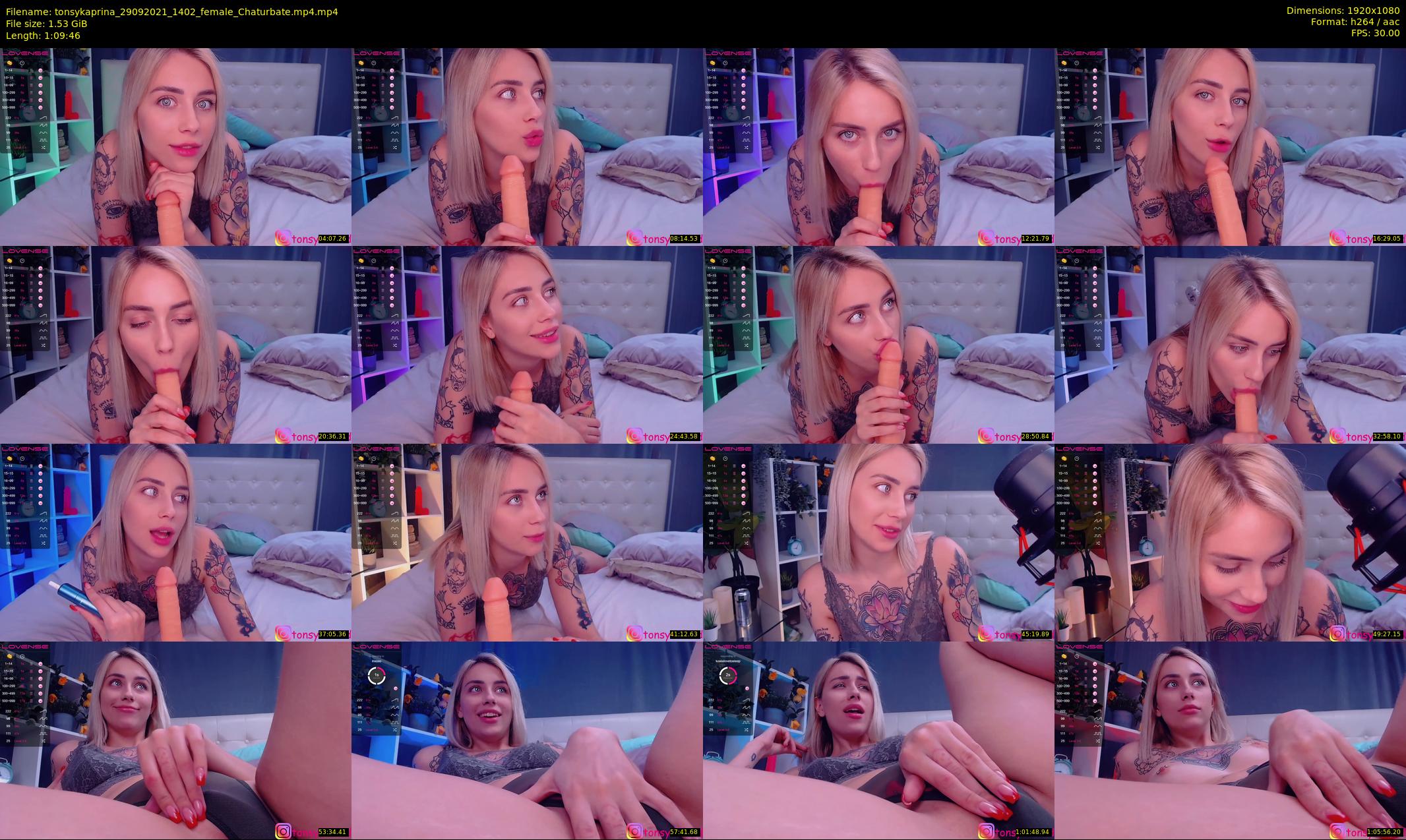 tonsykaprina — 70 minute Chaturbate couple cam show recording, 1080p, Sep 29, 2021
