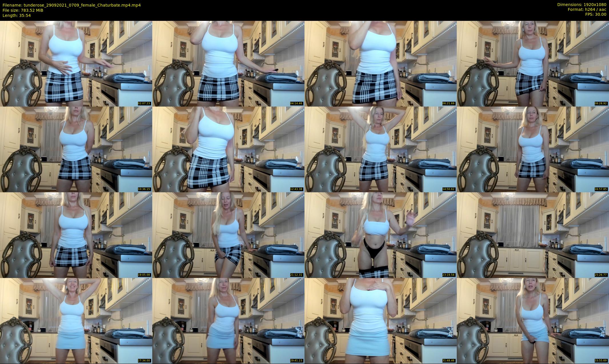 tunderose — 36 minute Chaturbate female cam show recording, 1080p, Sep 29, 2021