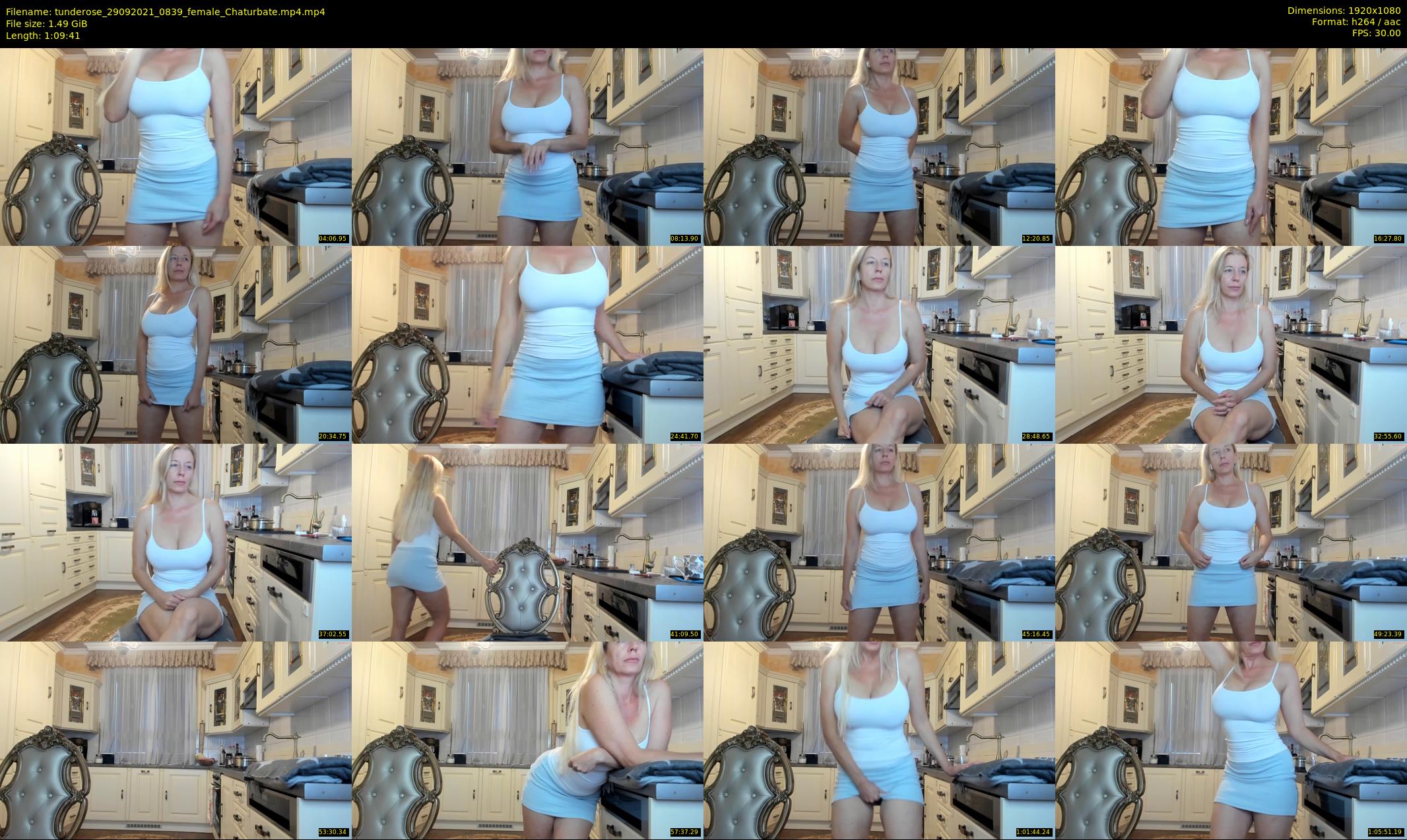 tunderose — 70 minute Chaturbate female cam show recording, 1080p, Sep 29, 2021