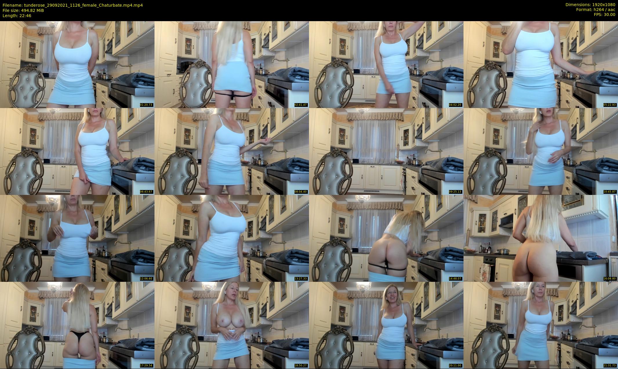 tunderose — 23 minute Chaturbate female cam show recording, 1080p, Sep 29, 2021