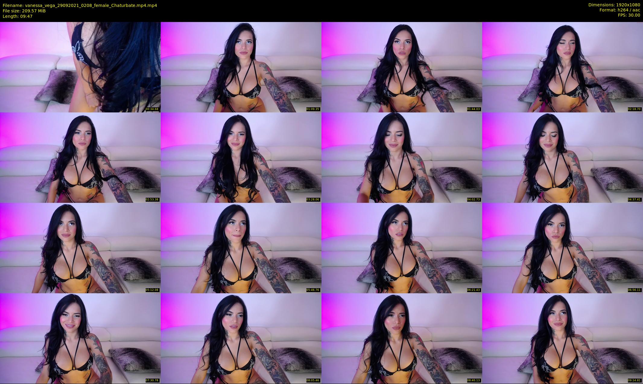 vanessa_vega — 10 minute Chaturbate female cam show recording, 1080p, Sep 29, 2021