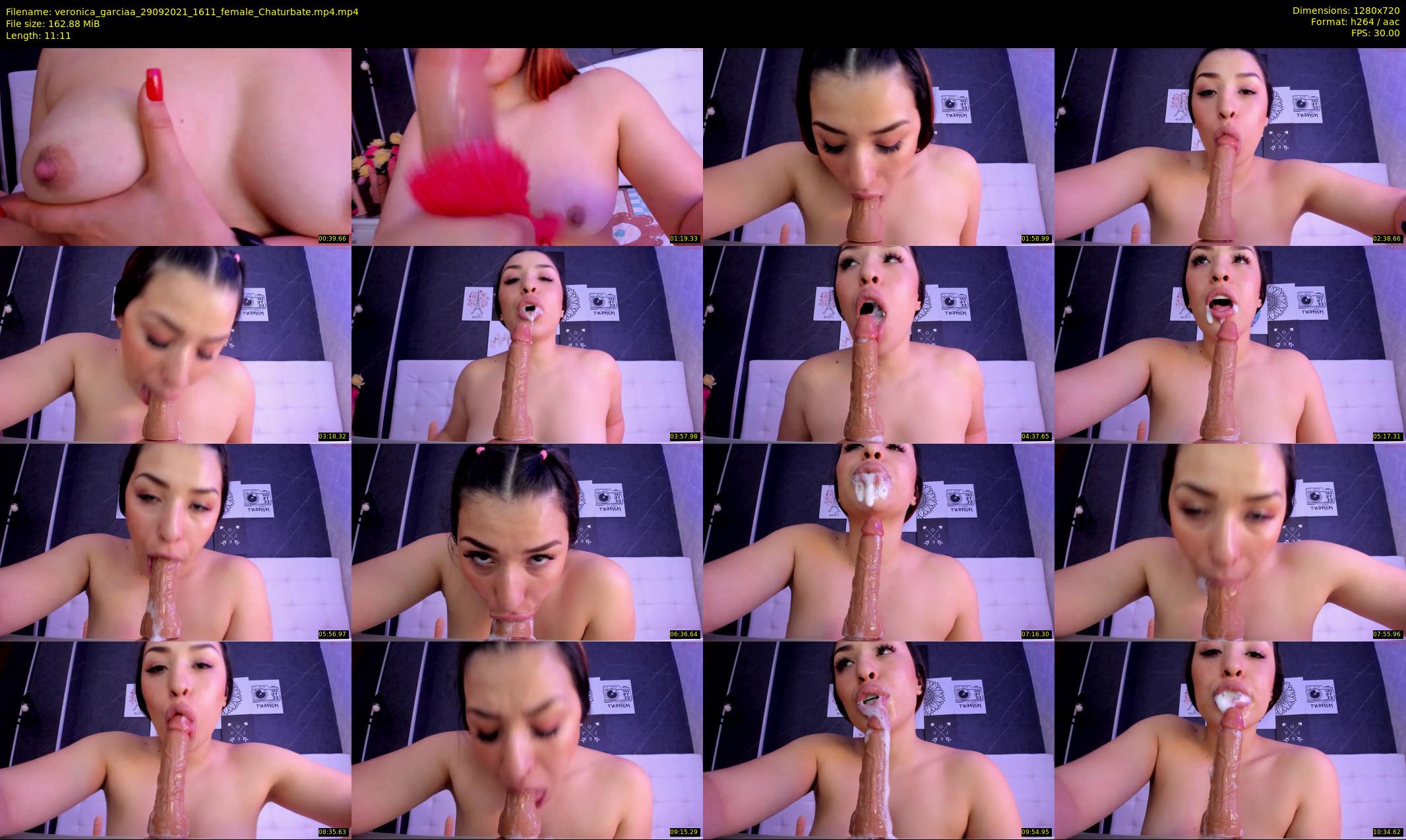 veronica_garciaa — 12 minute Chaturbate female cam show recording, 720p, Sep 29, 2021