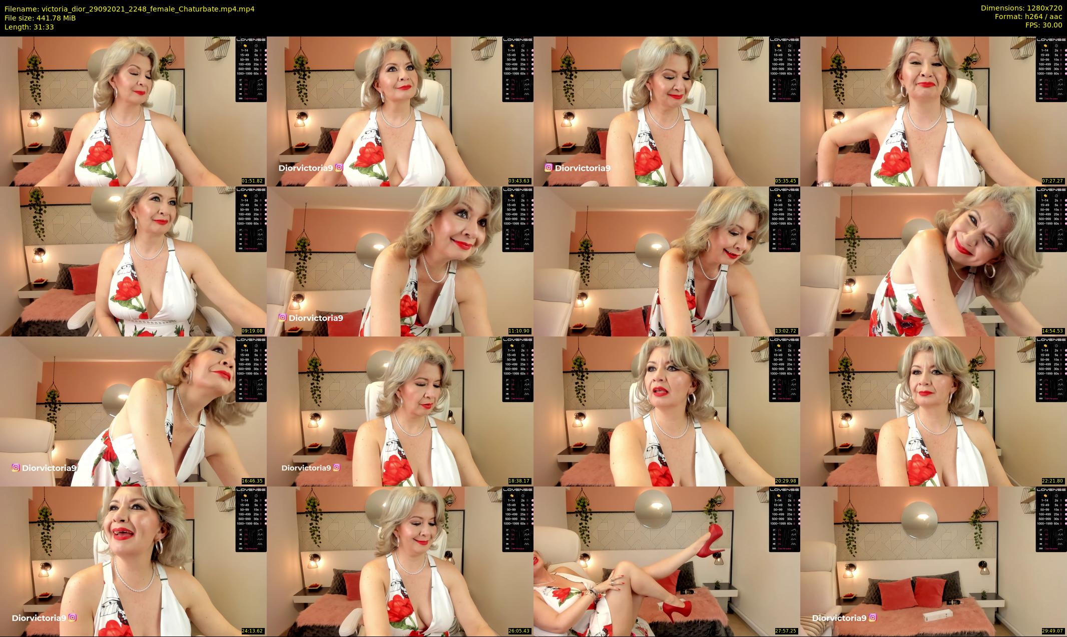 victoria_dior — 32 minute Chaturbate female cam show recording, 720p, Sep 29, 2021