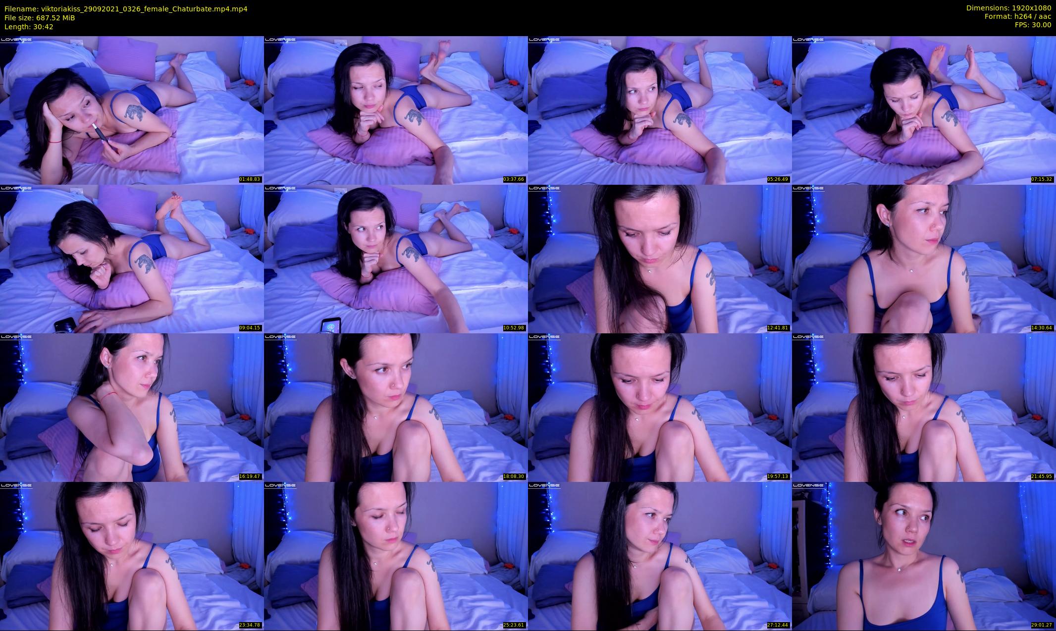 viktoriakiss — 31 minute Chaturbate female cam show recording, 1080p, Sep 29, 2021