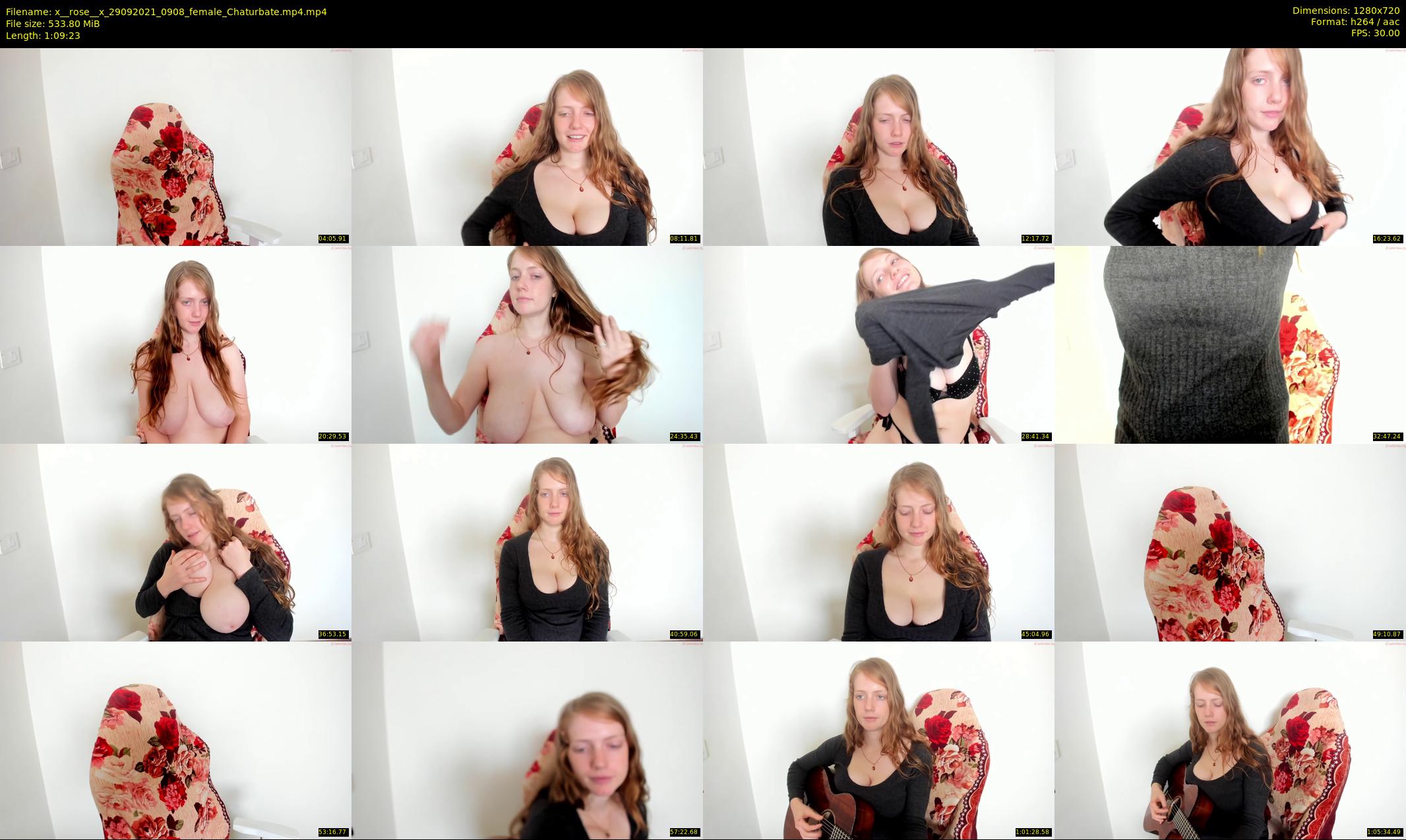x__rose__x — 70 minute Chaturbate female cam show recording, 720p, Sep 29, 2021