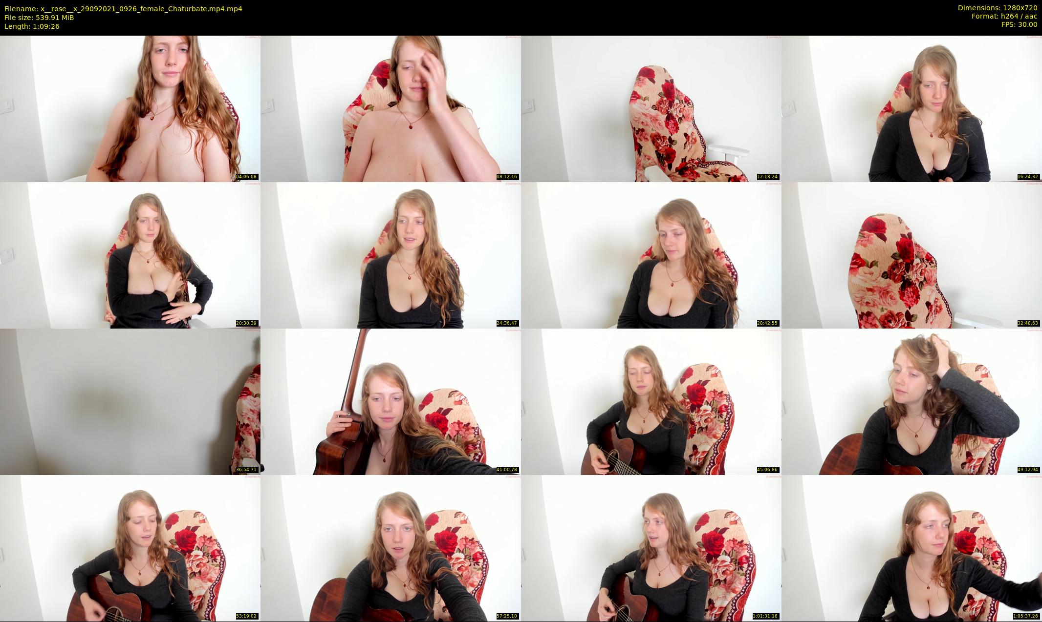 x__rose__x — 70 minute Chaturbate female cam show recording, 720p, Sep 29, 2021