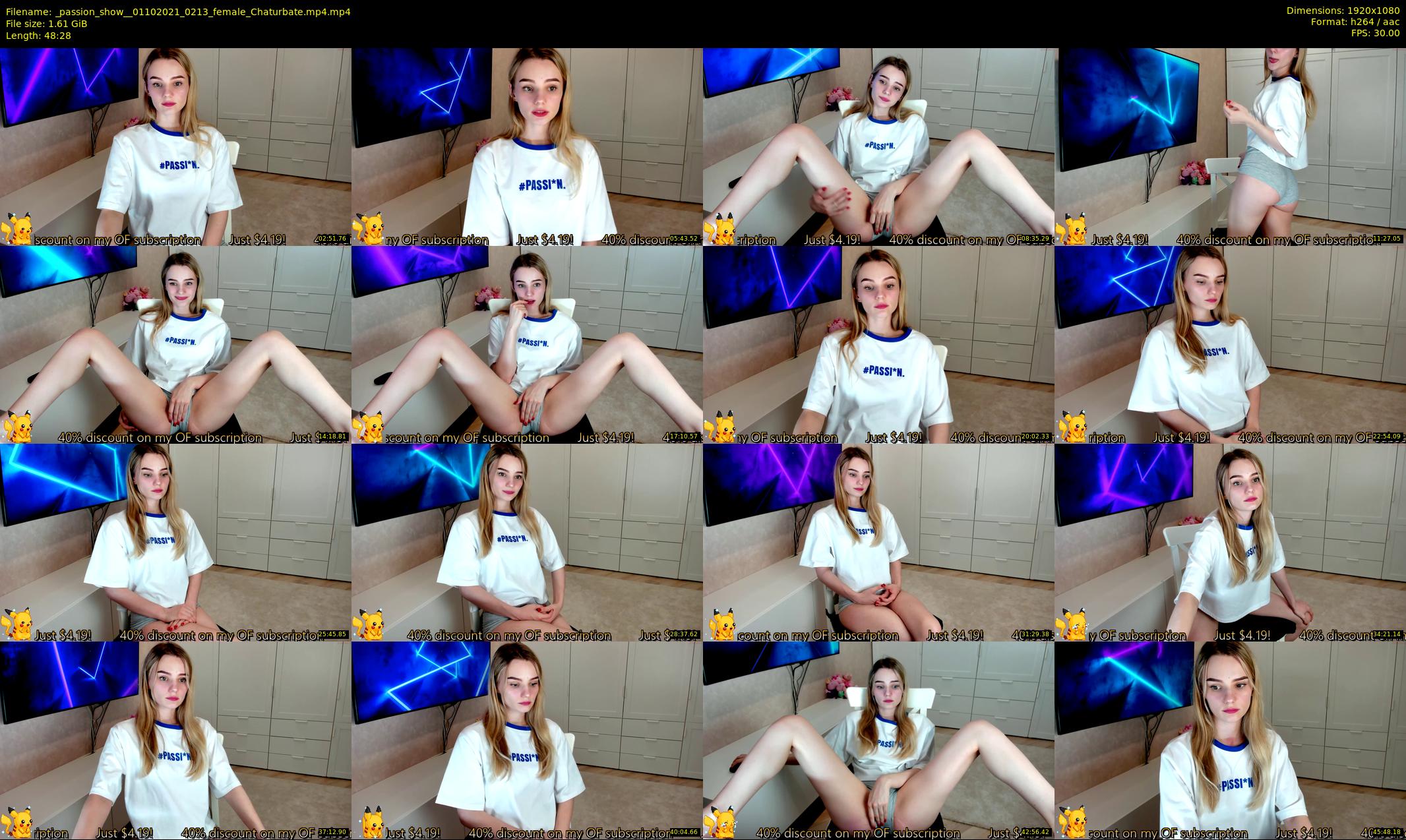 _passion_show_ — 49 minute Chaturbate couple cam show recording, 1080p, Oct 1, 2021
