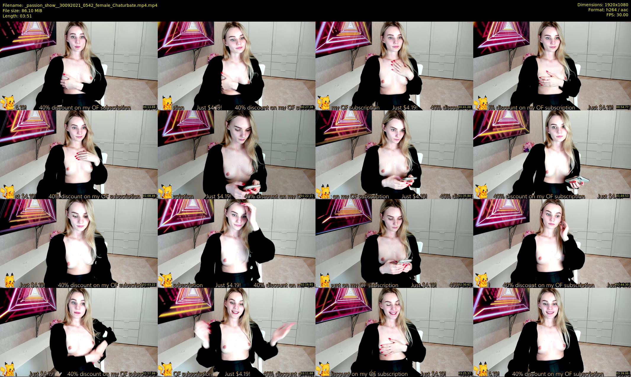 _passion_show_ — 4 minute Chaturbate couple cam show recording, 1080p, Sep 30, 2021