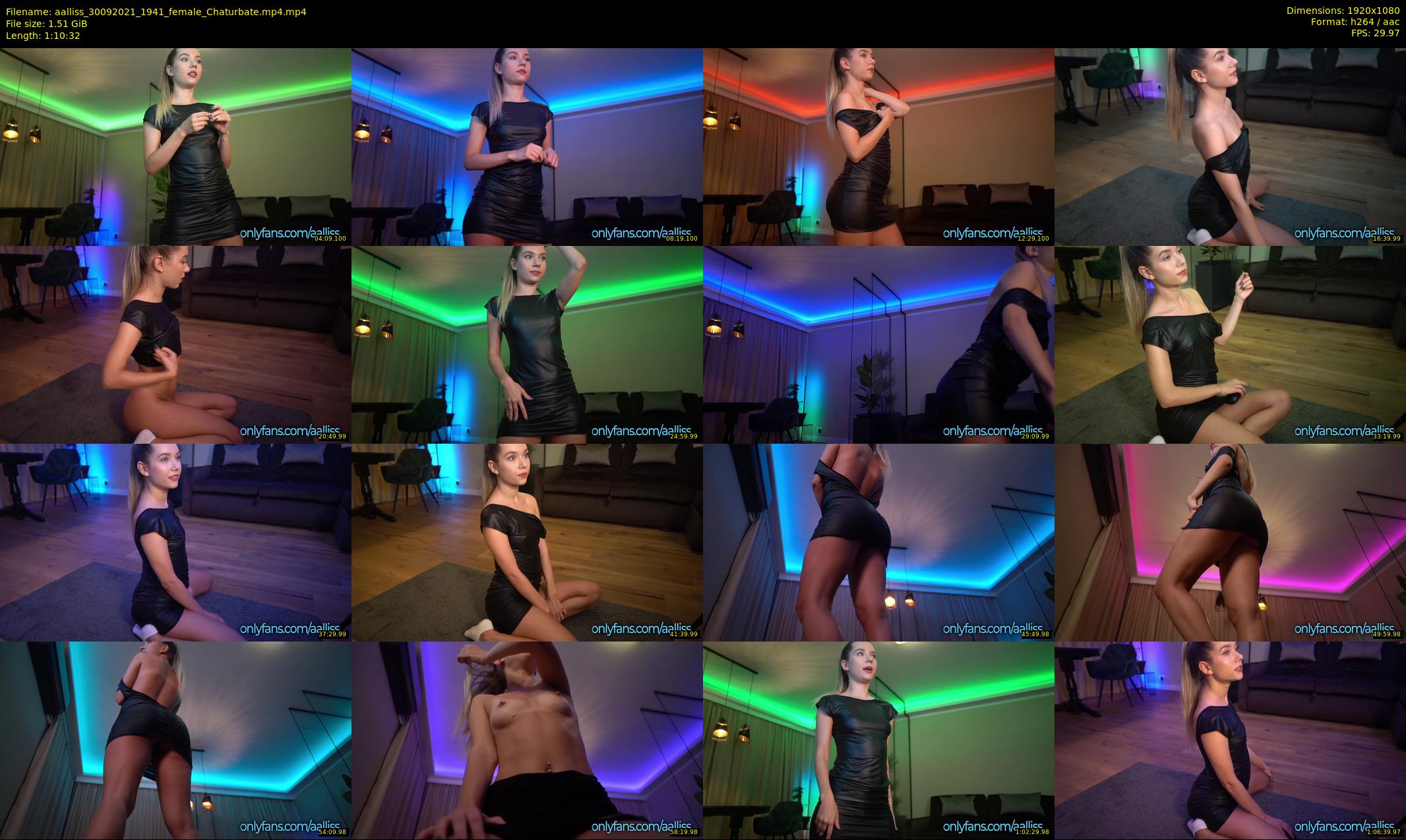 aalliss — 71 minute Chaturbate female cam show recording, 1080p, Sep 30, 2021