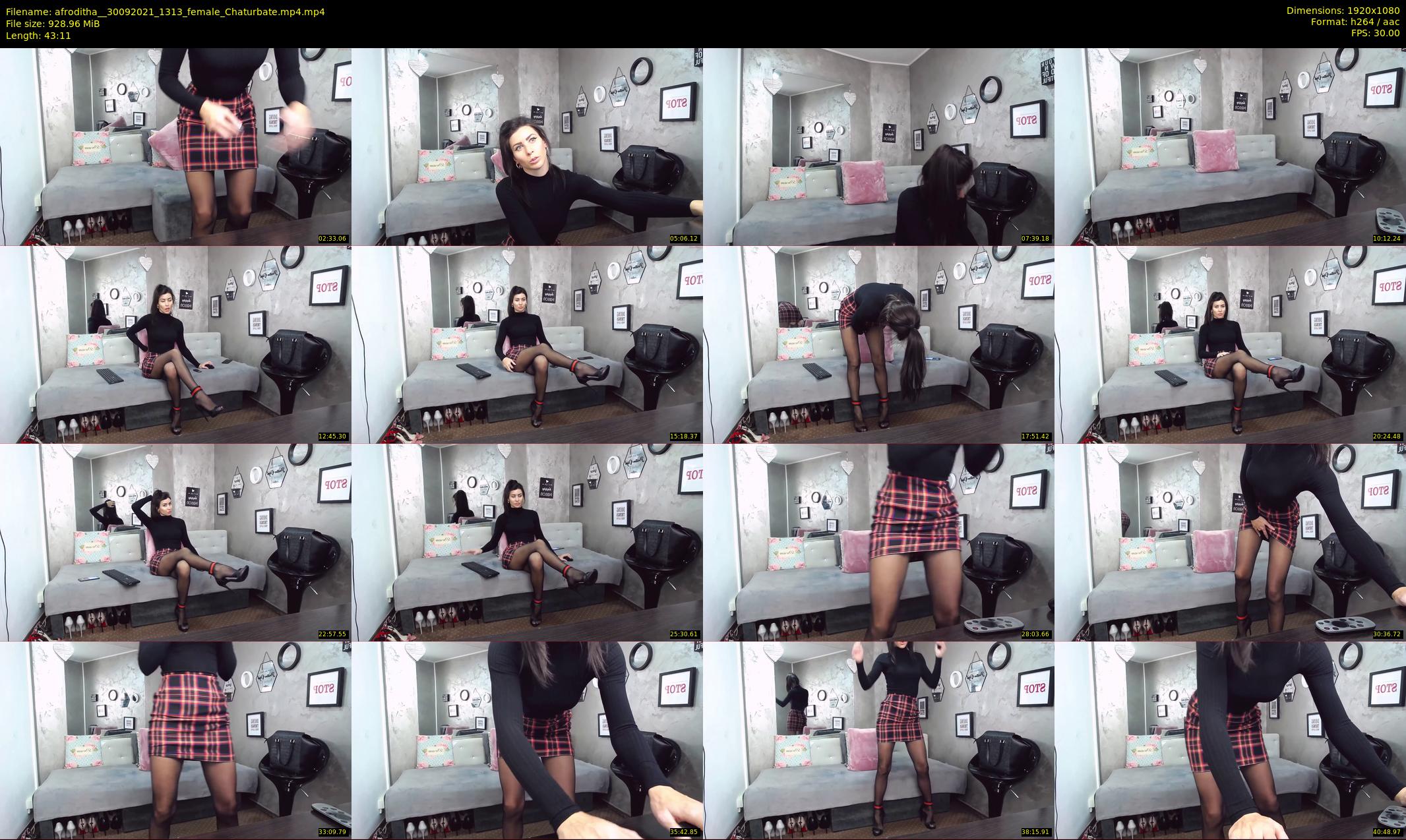 afroditha_ — 44 minute Chaturbate female cam show recording, 1080p, Sep 30, 2021