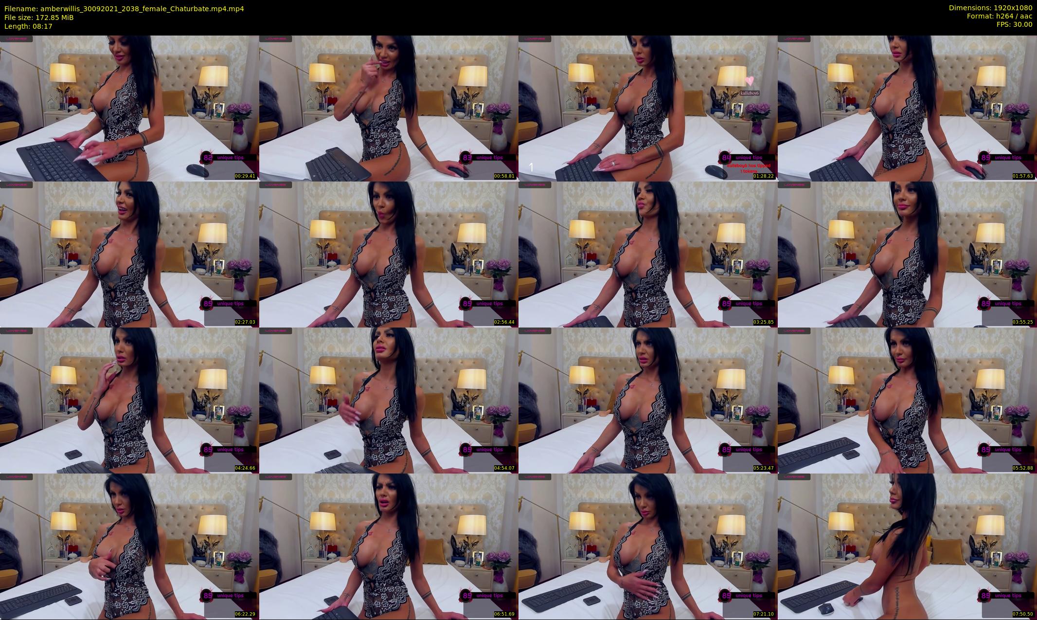 amberwillis — 9 minute Chaturbate female cam show recording, 1080p, Sep 30, 2021