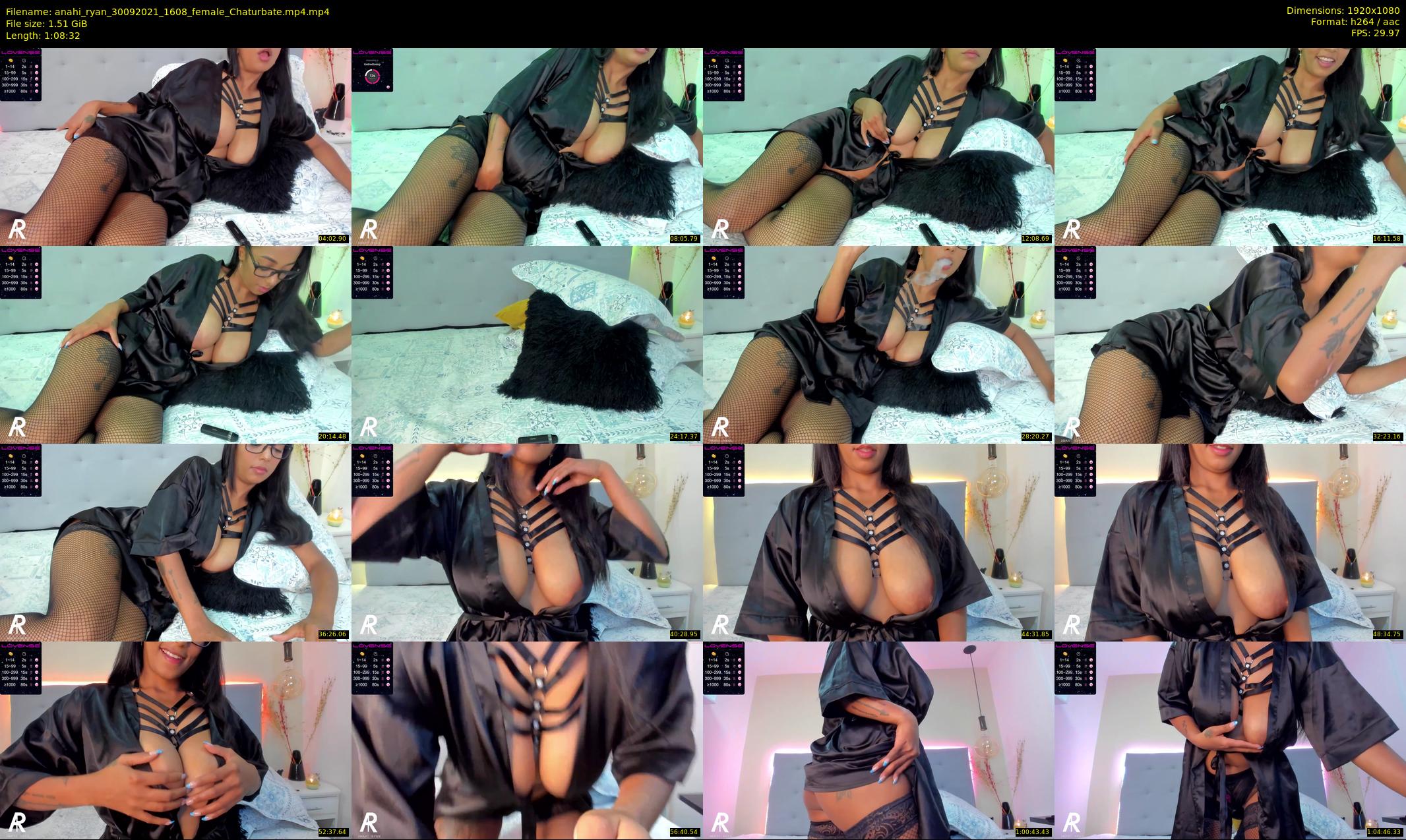 anahi_ryan — 69 minute Chaturbate female cam show recording, 1080p, Sep 30, 2021