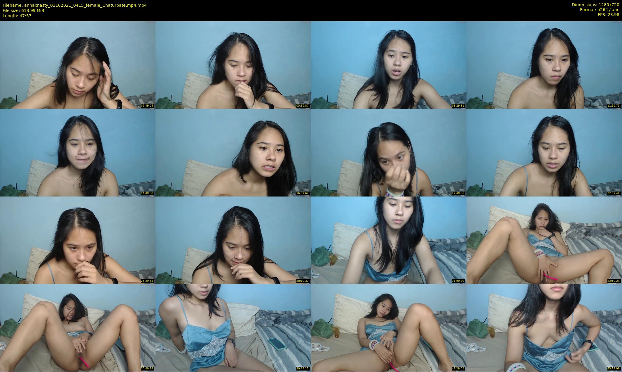 annaxnasty — 48 minute Chaturbate female cam show recording, 720p, Oct 1, 2021