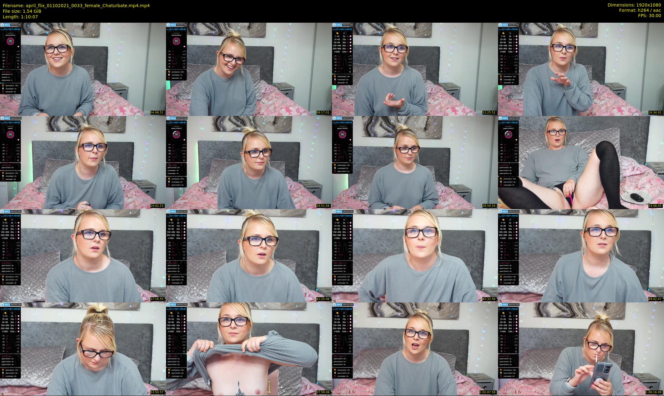 april_flix — 71 minute Chaturbate female cam show recording, 1080p, Oct 1, 2021