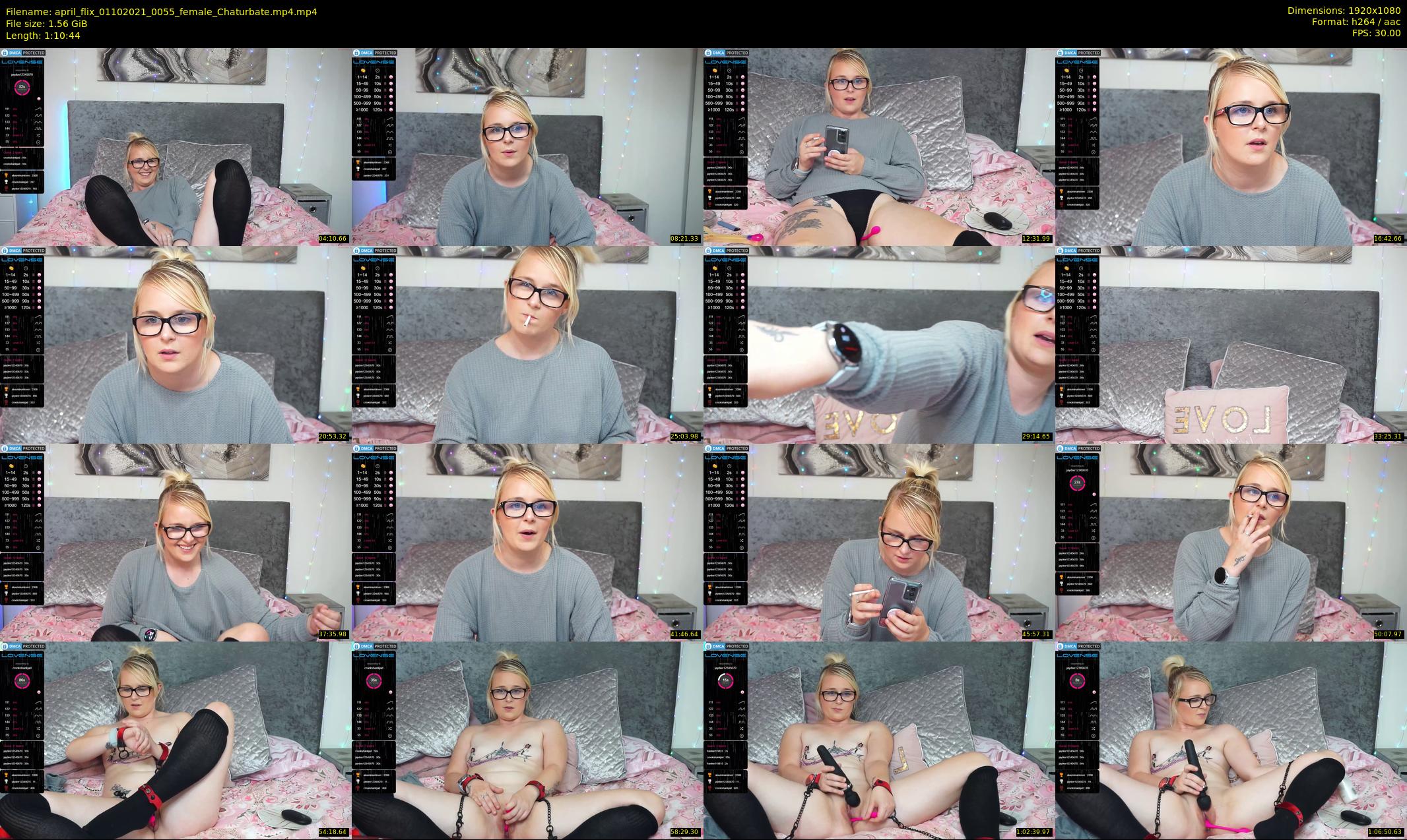 april_flix — 71 minute Chaturbate female cam show recording, 1080p, Oct 1, 2021