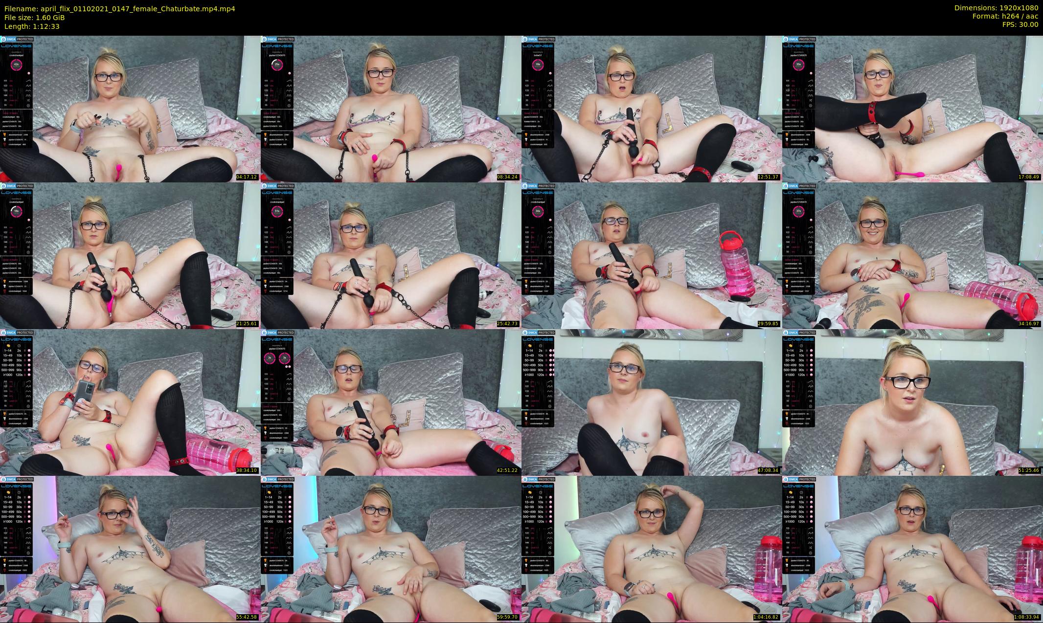 april_flix — 73 minute Chaturbate female cam show recording, 1080p, Oct 1, 2021