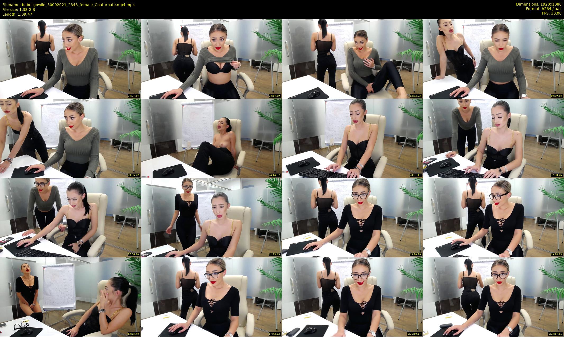 babesgowild — 70 minute Chaturbate couple cam show recording, 1080p, Sep 30, 2021