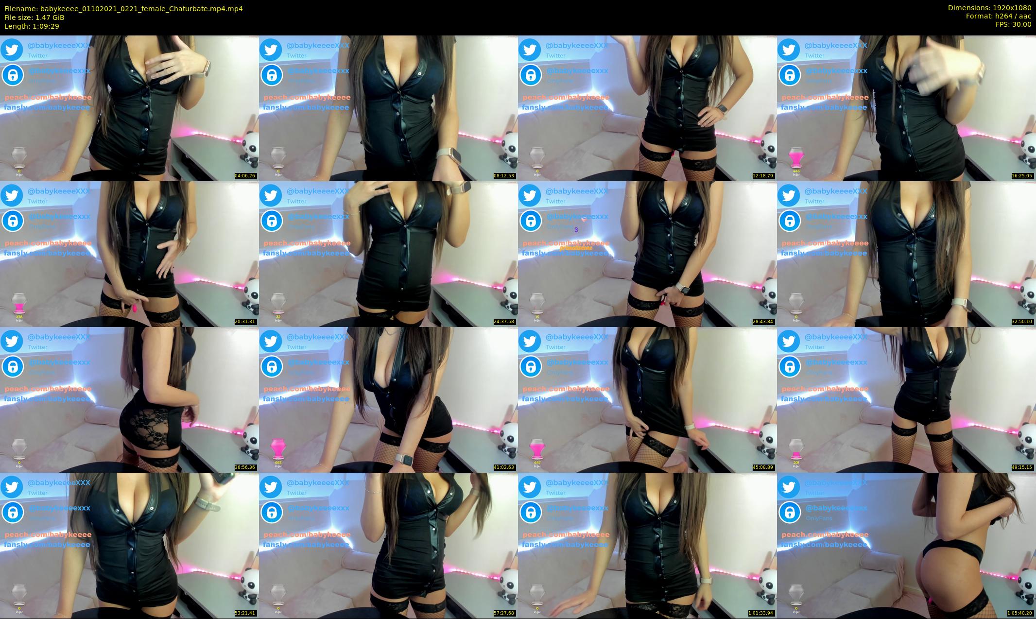 babykeeee — 70 minute Chaturbate female cam show recording, 1080p, Oct 1, 2021