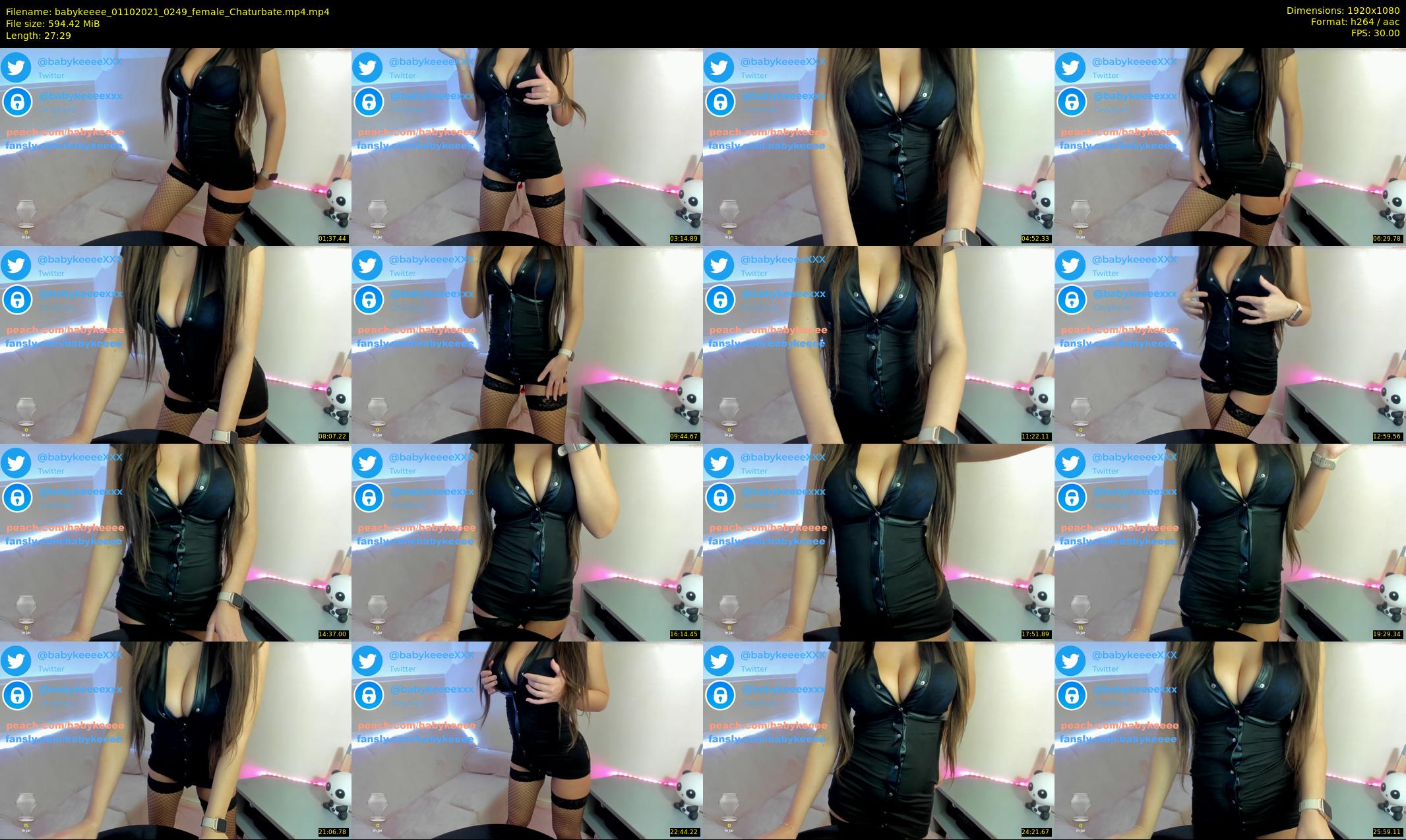 babykeeee — 28 minute Chaturbate female cam show recording, 1080p, Oct 1, 2021