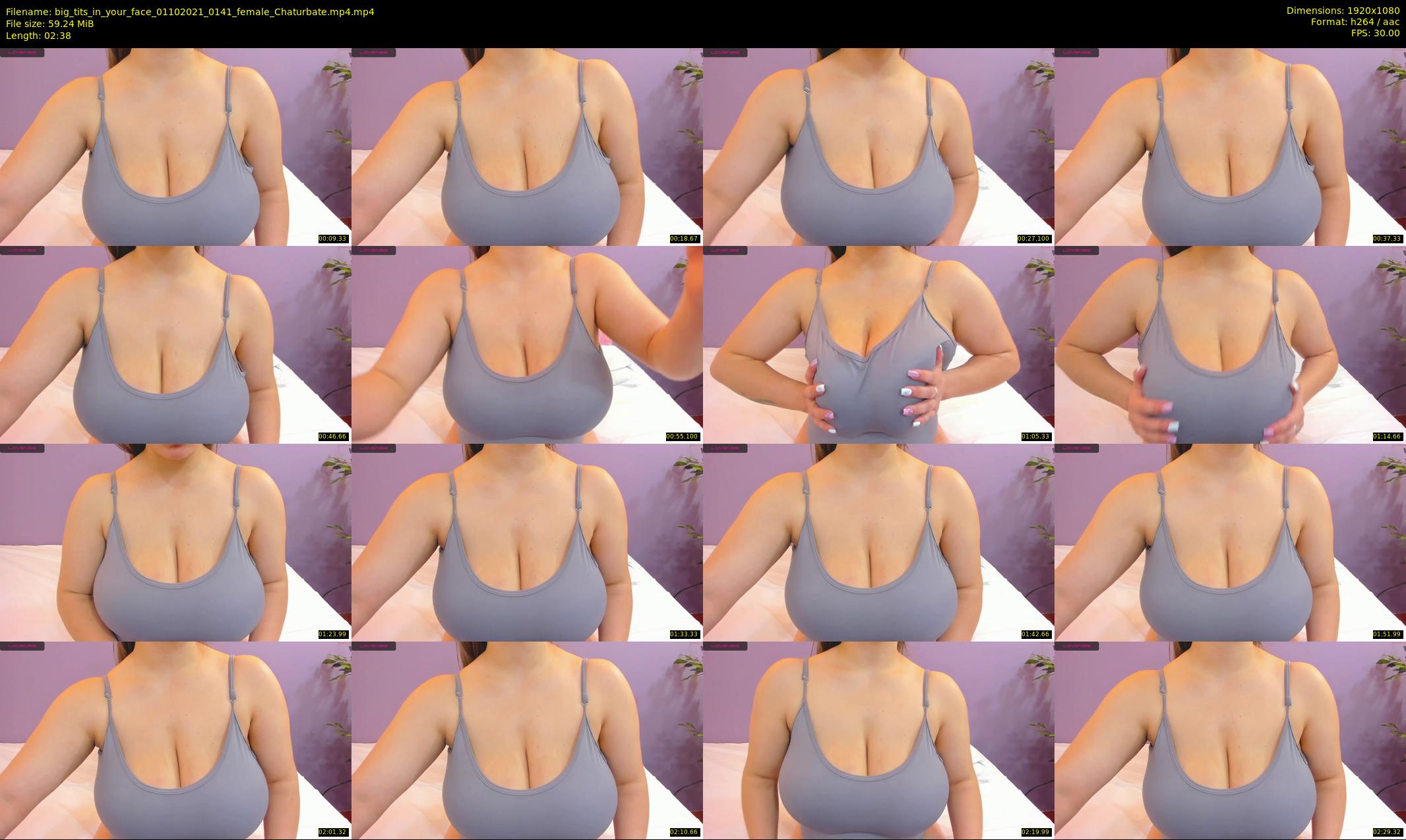 big_tits_in_your_face — 3 minute Chaturbate female cam show recording, 1080p, Oct 1, 2021