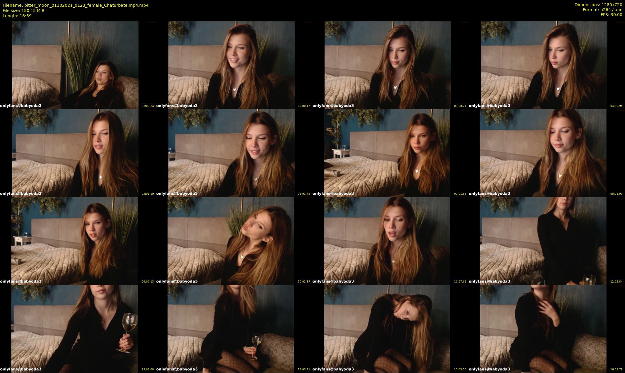 bitter_moon — 17 minute Chaturbate female cam show recording, 720p, Oct 1, 2021