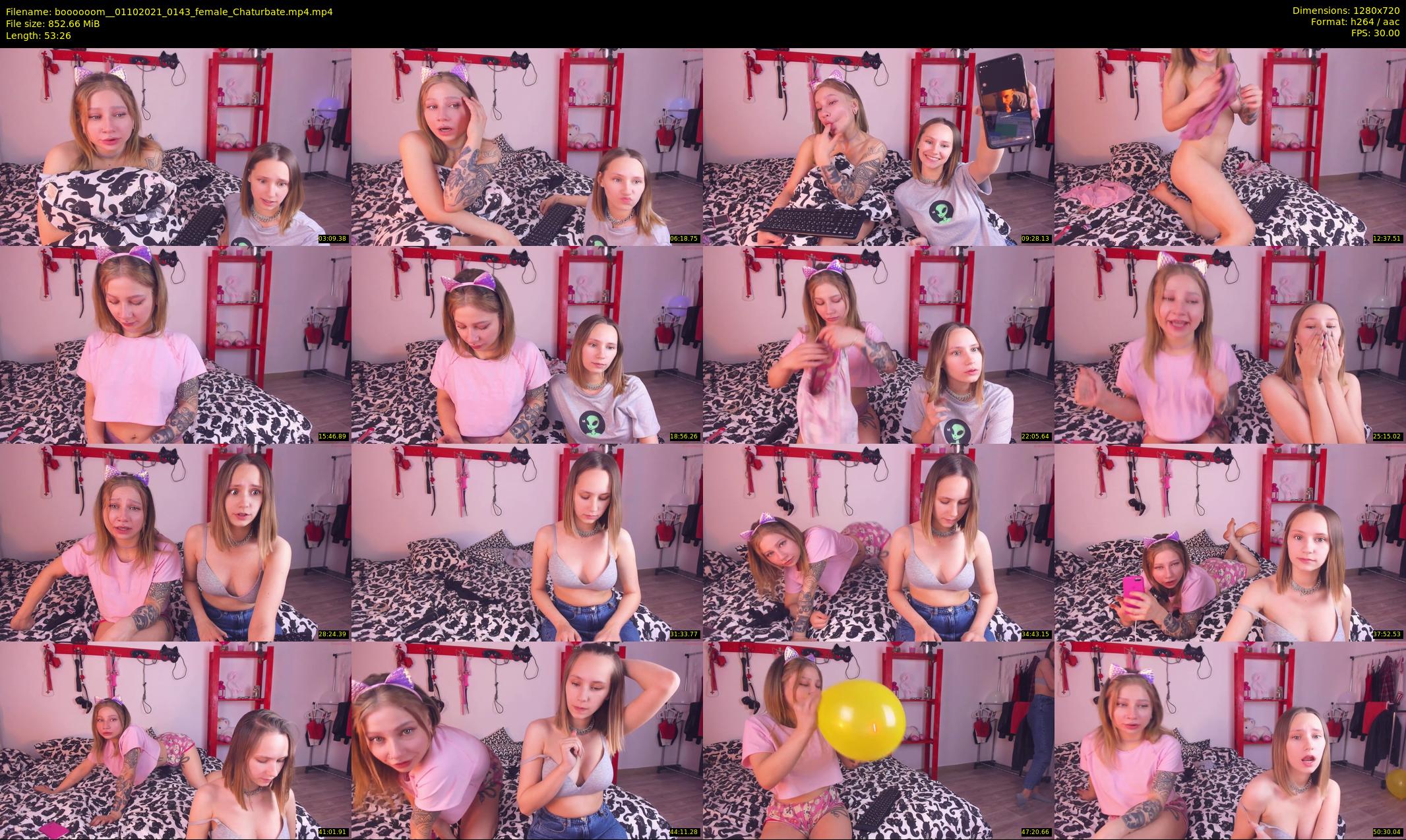 boooooom_ — 54 minute Chaturbate female cam show recording, 720p, Oct 1, 2021