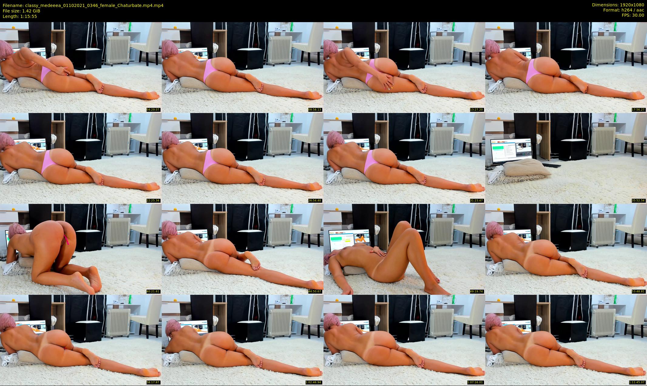 classy_medeeea — 76 minute Chaturbate female cam show recording, 1080p, Oct 1, 2021