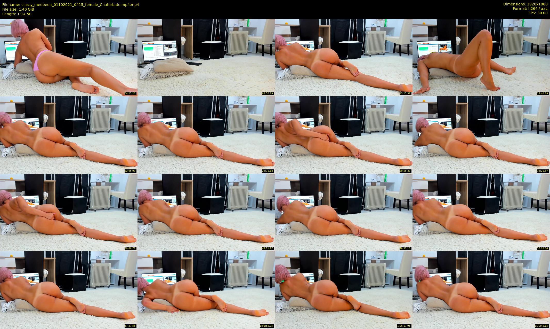 classy_medeeea — 75 minute Chaturbate female cam show recording, 1080p, Oct 1, 2021