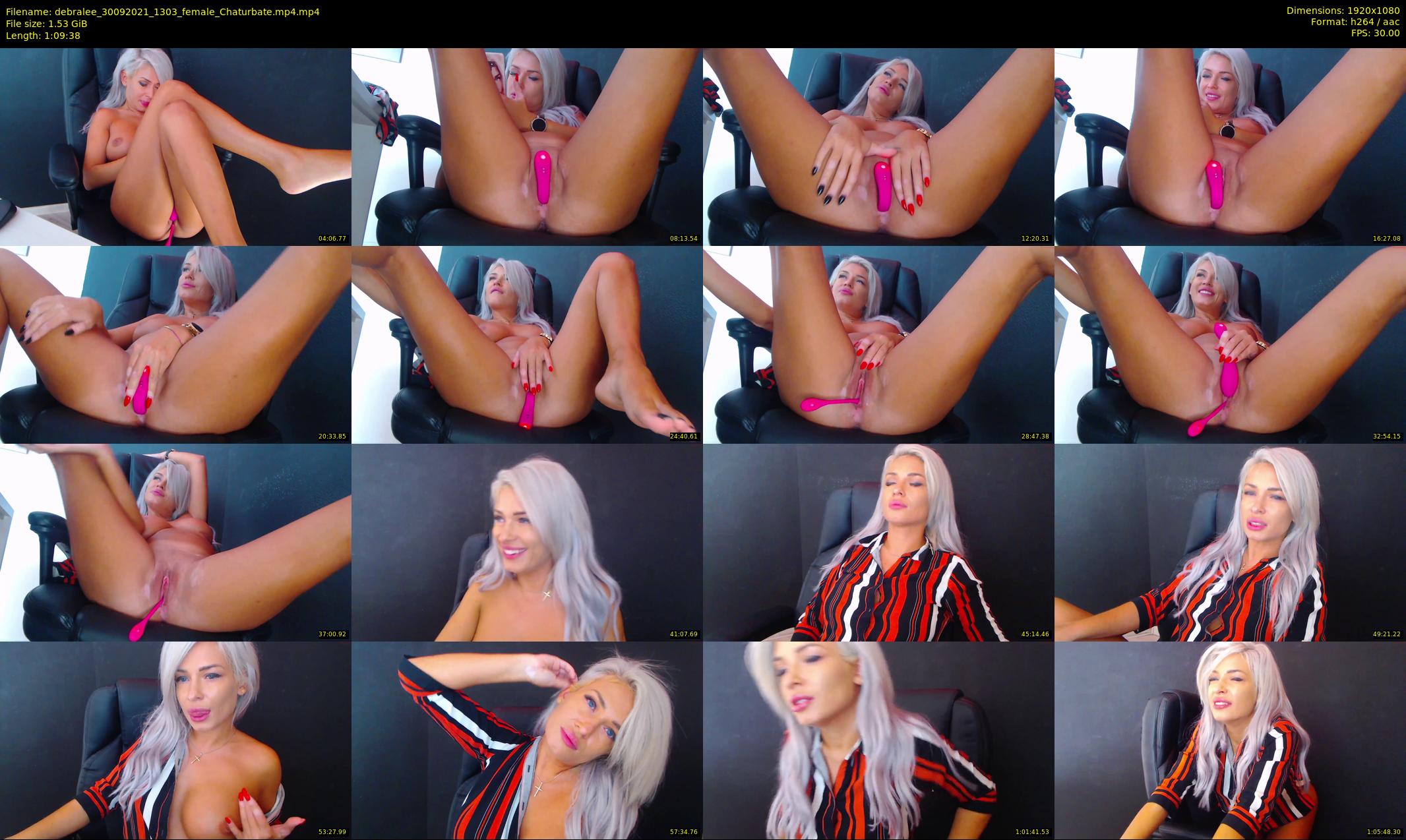 debralee — 70 minute Chaturbate female cam show recording, 1080p, Sep 30, 2021