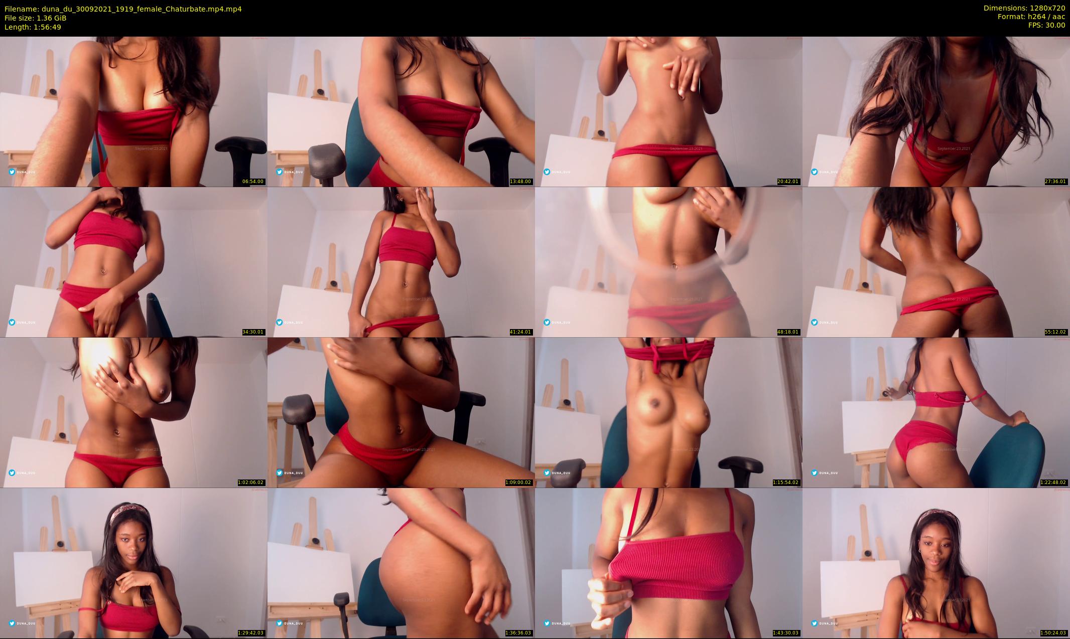duna_du — 117 minute Chaturbate female cam show recording, 720p, Sep 30, 2021