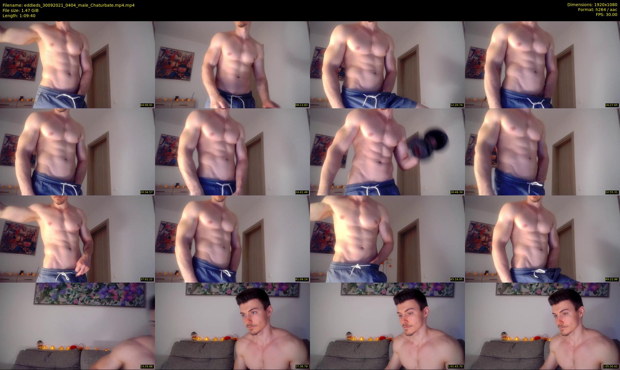 eddieds — 70 minute Chaturbate male cam show recording, 1080p, Sep 30, 2021