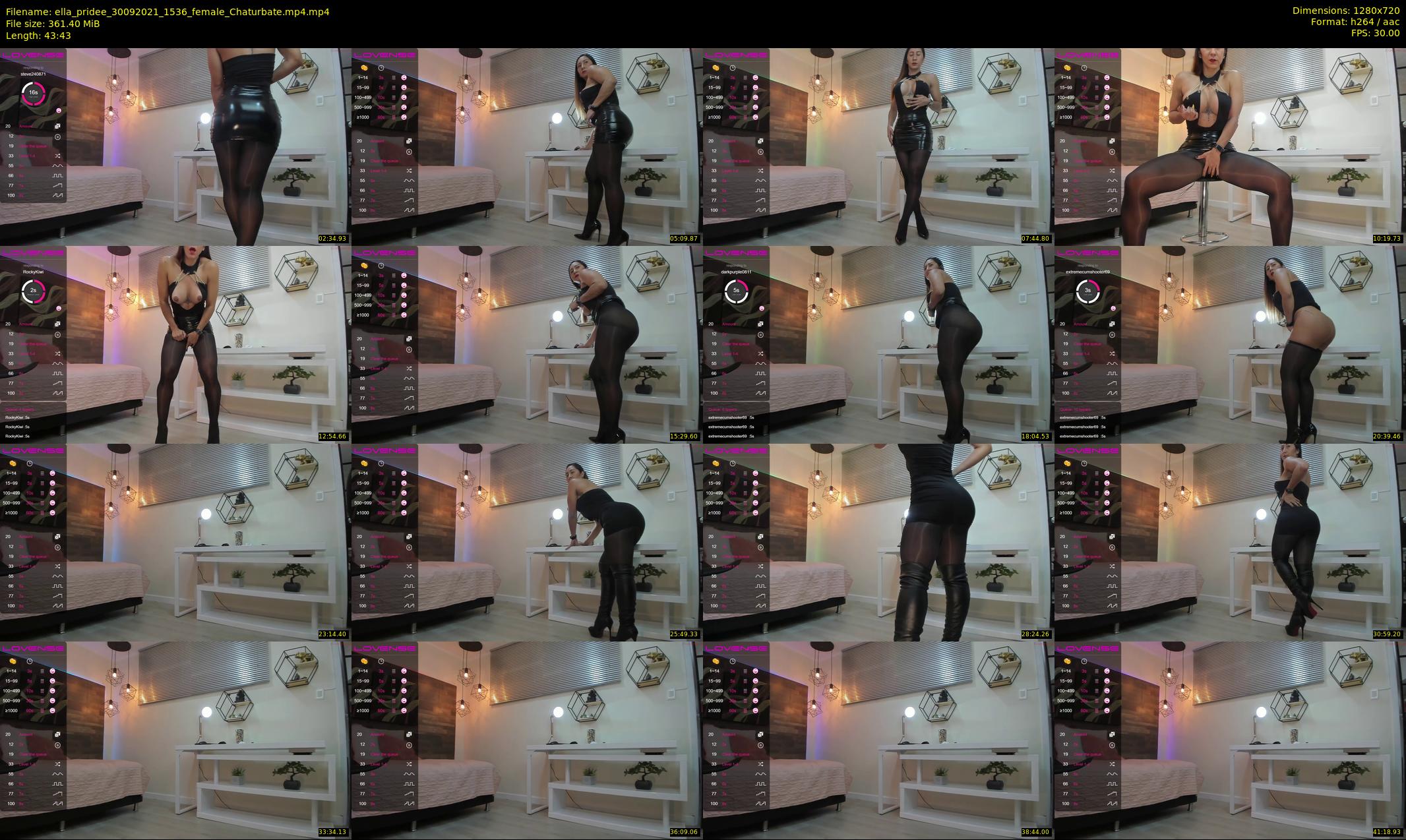 ella_pridee — 44 minute Chaturbate female cam show recording, 720p, Sep 30, 2021
