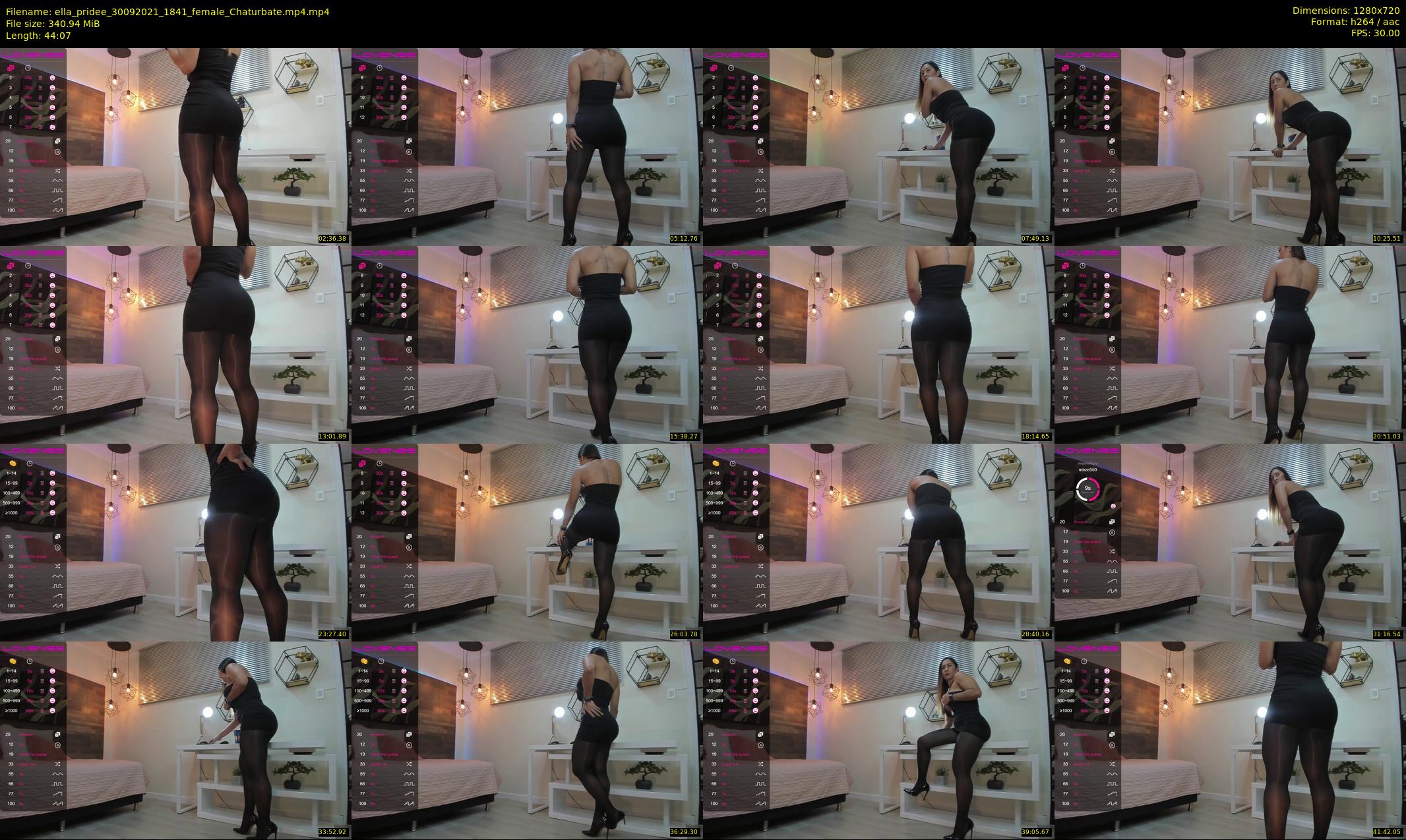 ella_pridee — 45 minute Chaturbate female cam show recording, 720p, Sep 30, 2021