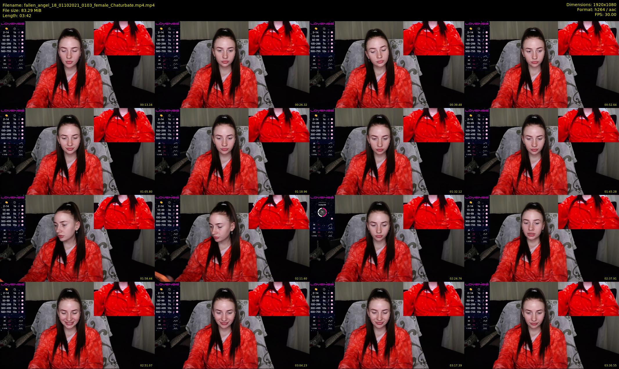 fallen_angel_18 — 4 minute Chaturbate female cam show recording, 1080p, Oct 1, 2021