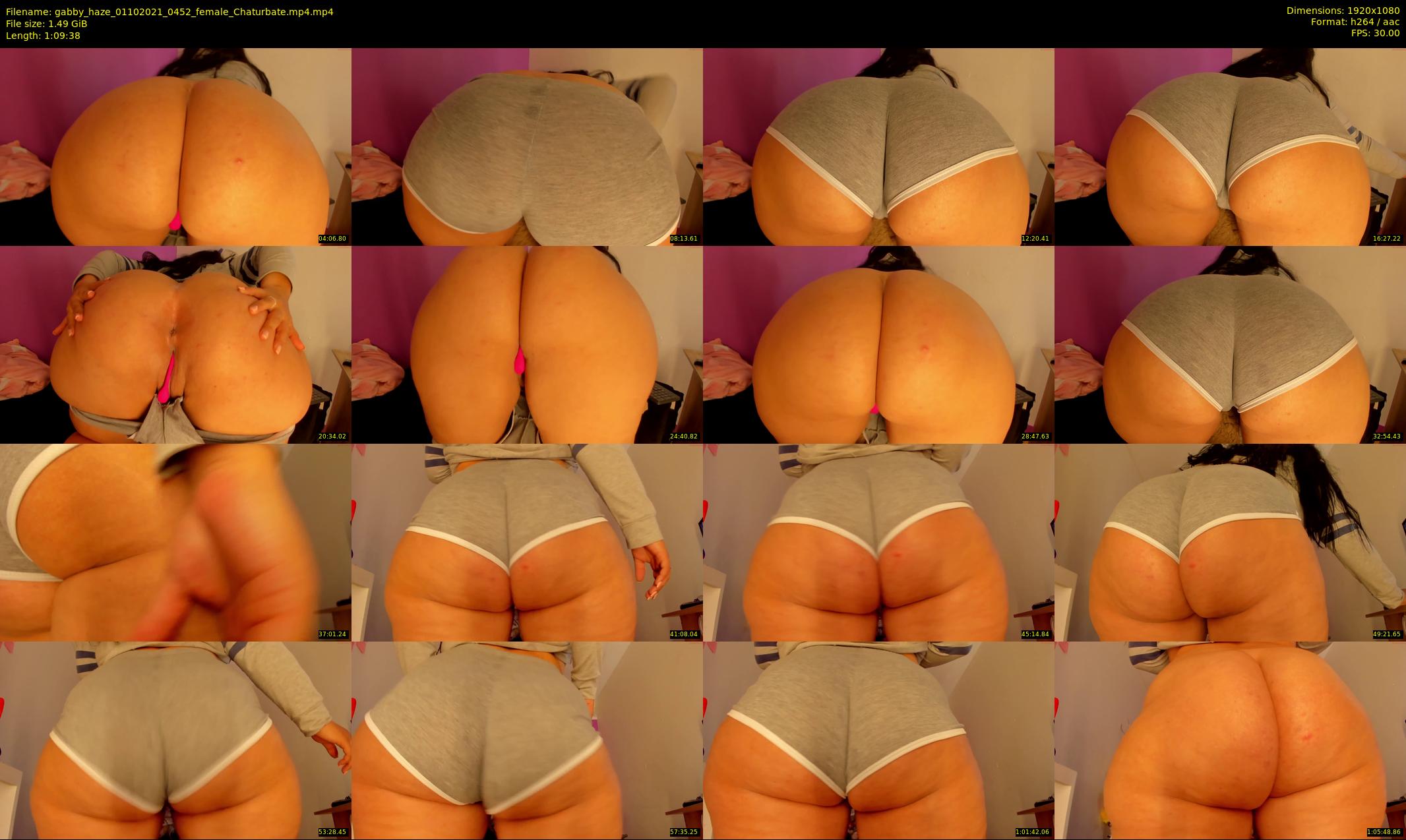 gabby_haze — 70 minute Chaturbate female cam show recording, 1080p, Oct 1, 2021