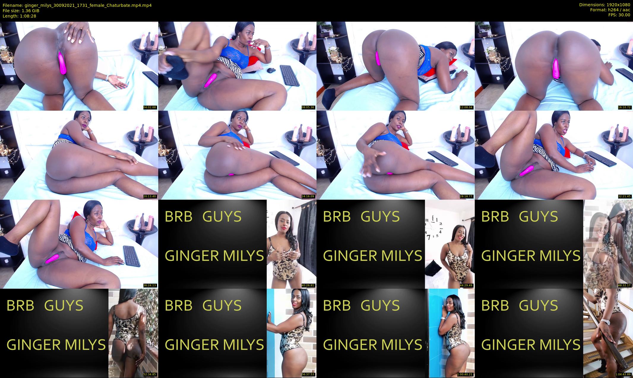 ginger_milys — 69 minute Chaturbate female cam show recording, 1080p, Sep 30, 2021