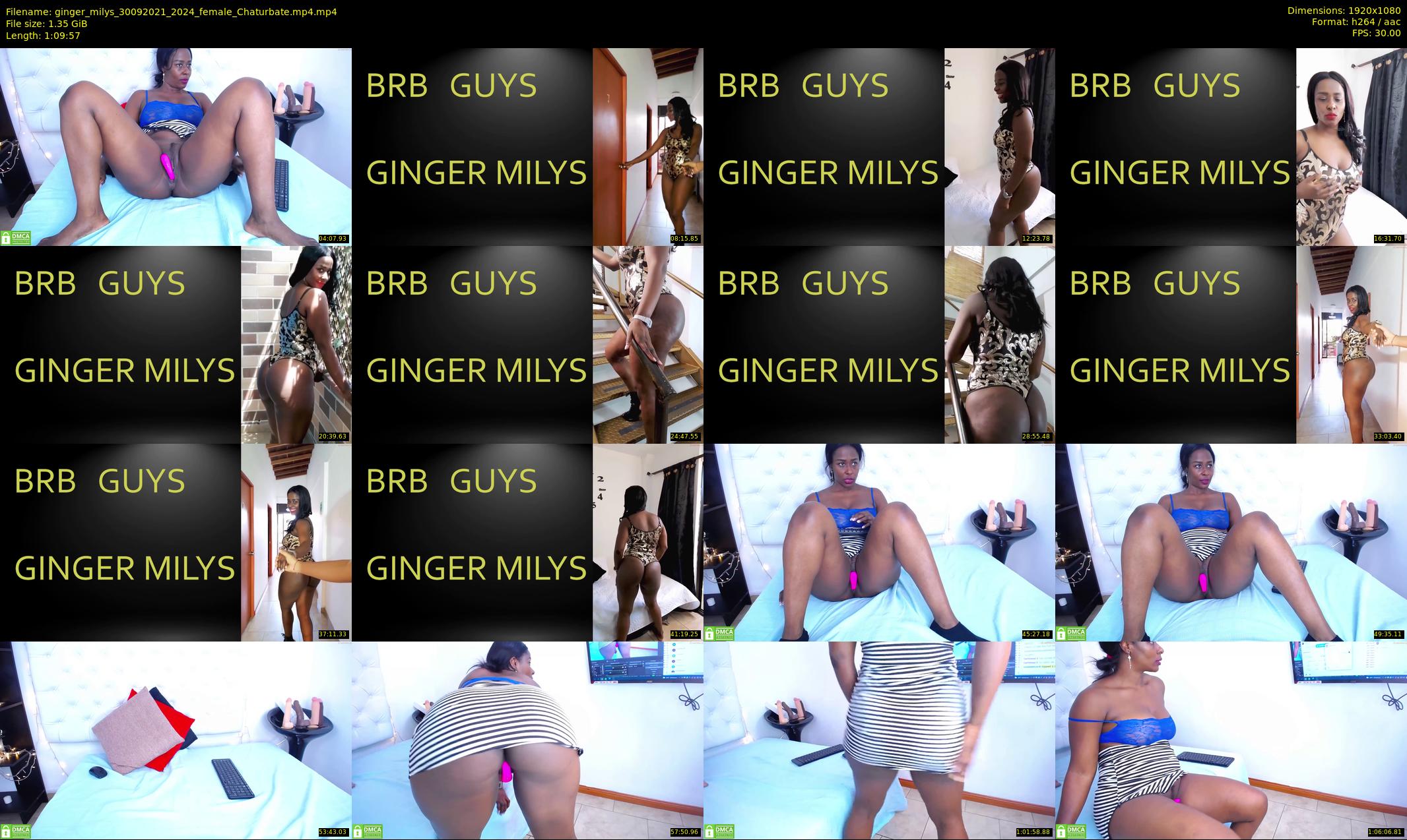 ginger_milys — 70 minute Chaturbate female cam show recording, 1080p, Sep 30, 2021